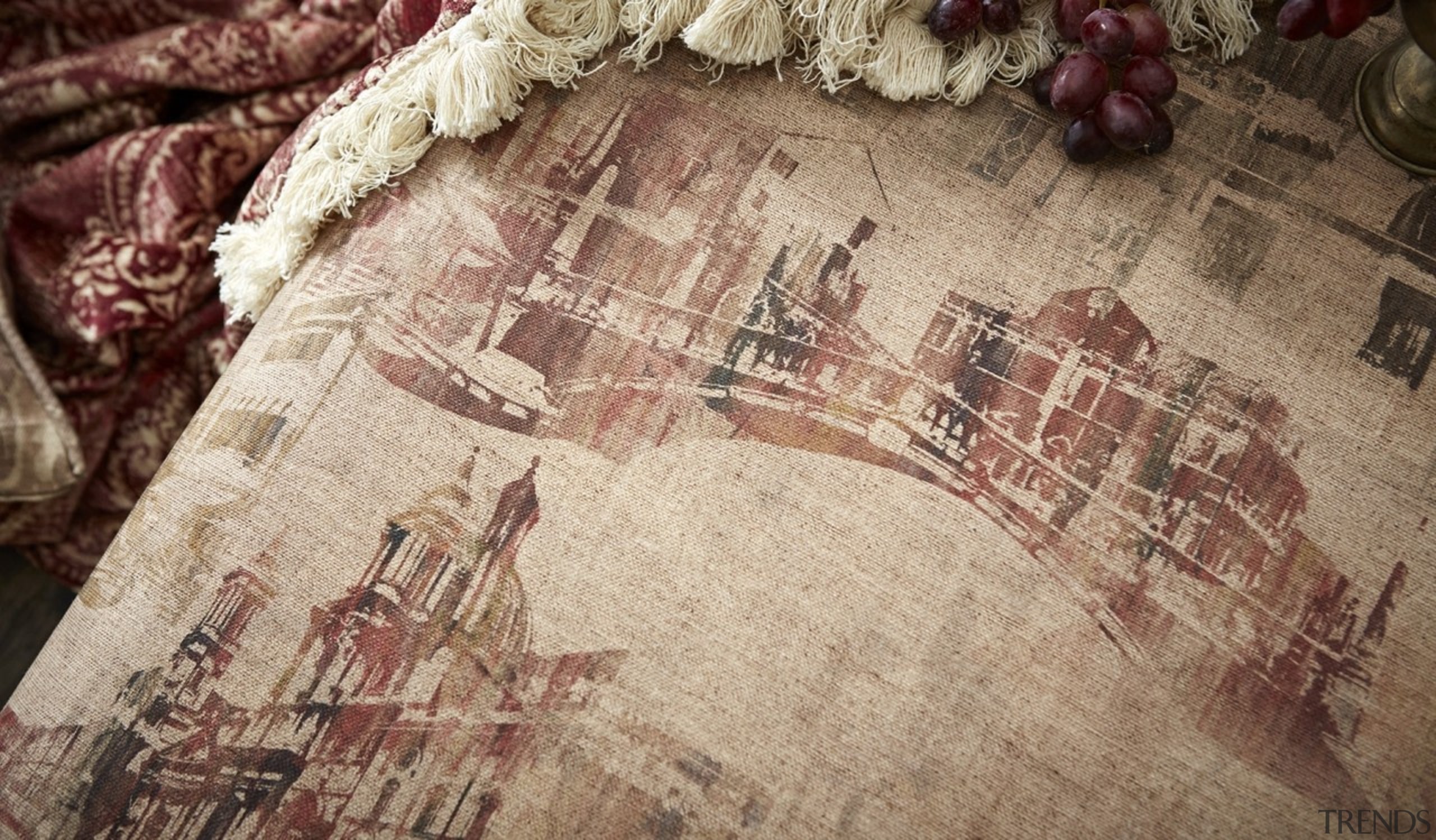 Renaissance 1 - Renaissance 1 - textile | textile, texture, brown, orange