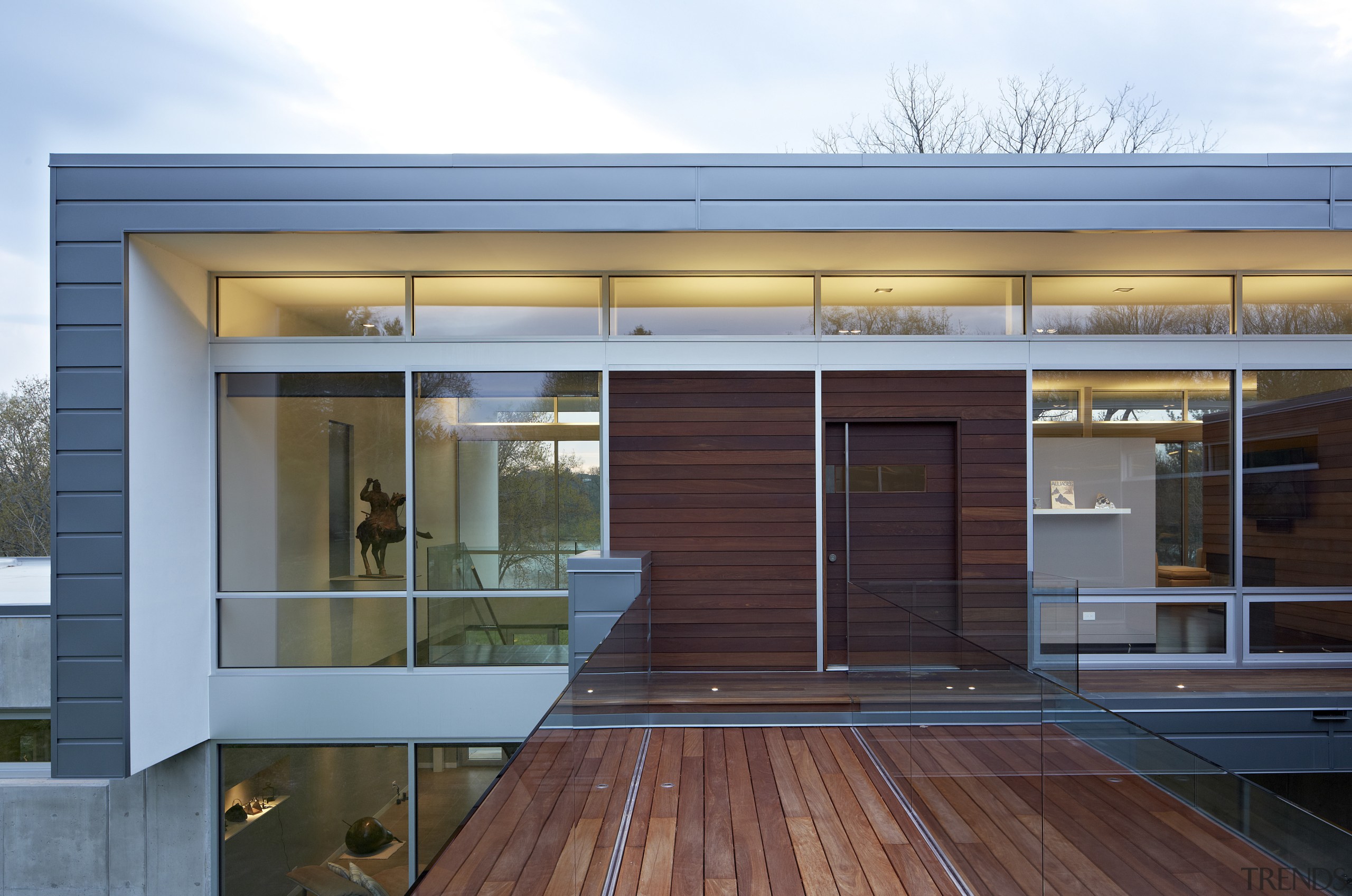 The main entry to this home is via architecture, facade, home, house, real estate, siding, window