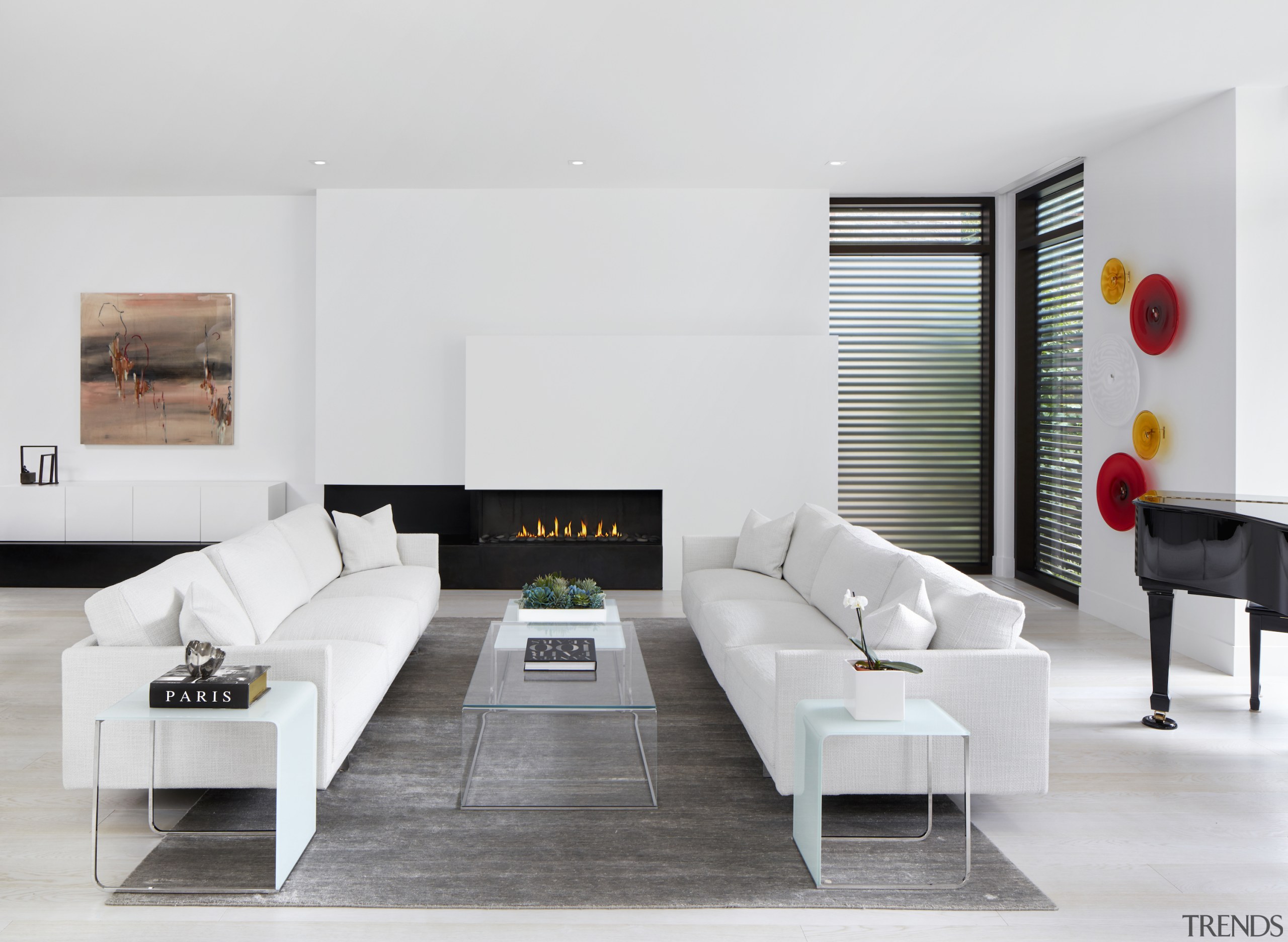 Concealed ductwork and an absence of bulkheads maximise 