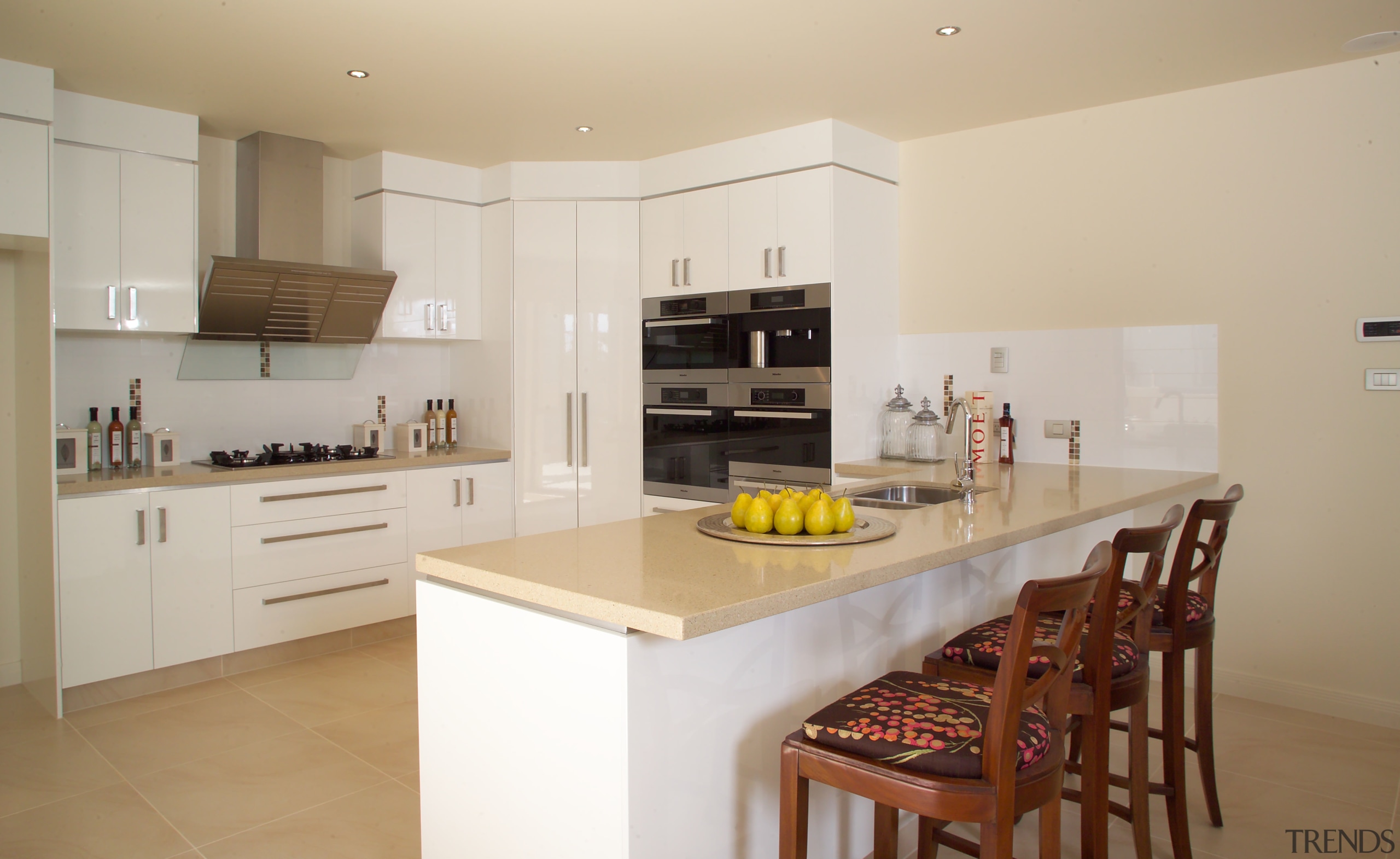 interior kitchen view of the Augusta home. Built cabinetry, countertop, cuisine classique, interior design, kitchen, property, real estate, room, gray