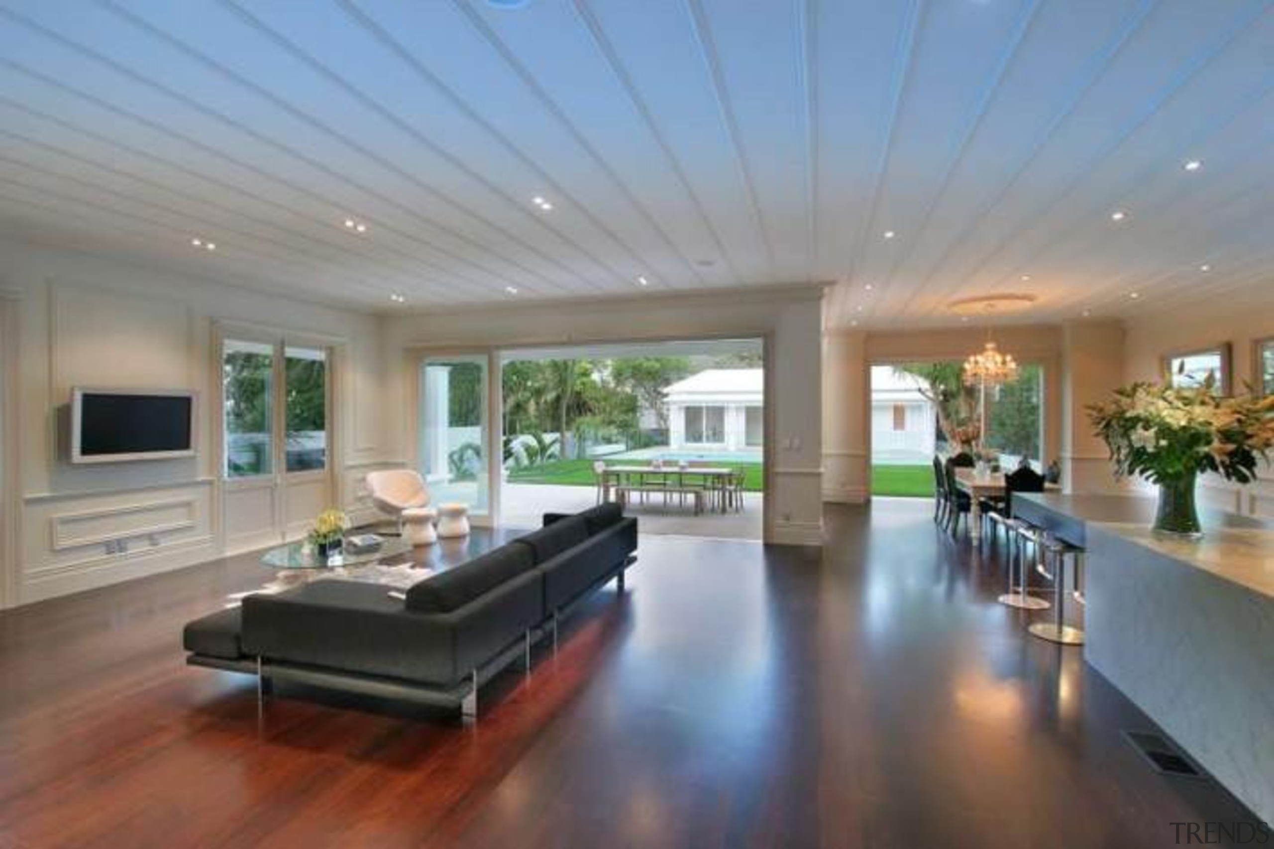 Marine Parade 4 - Marine Parade 4 - apartment, ceiling, daylighting, estate, floor, flooring, hardwood, home, house, interior design, living room, penthouse apartment, property, real estate, window, wood flooring, gray