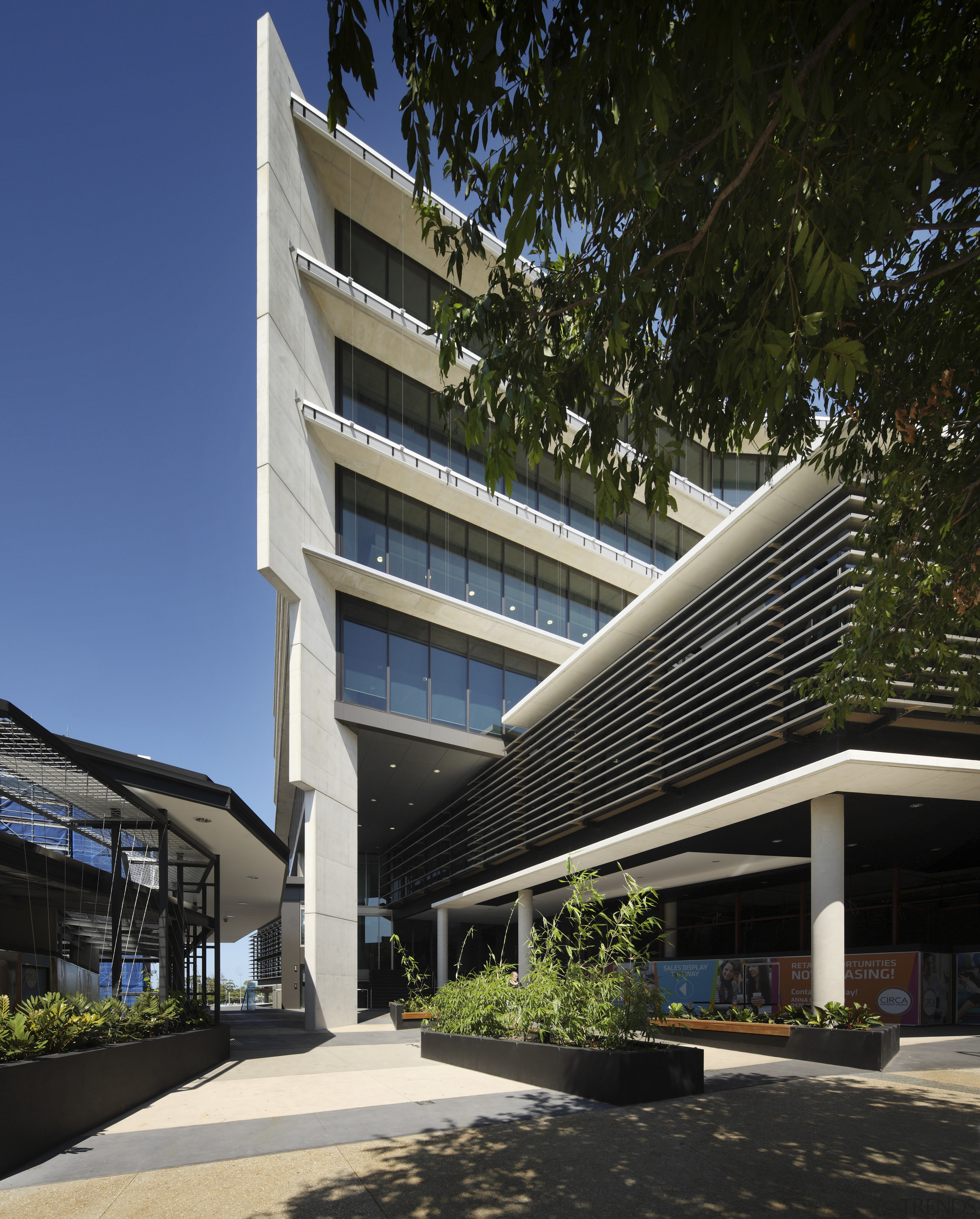 Energex office fit-out by Arkhefield - Energex office architecture, building, commercial building, condominium, corporate headquarters, daytime, facade, headquarters, hotel, house, mixed use, real estate, residential area, black