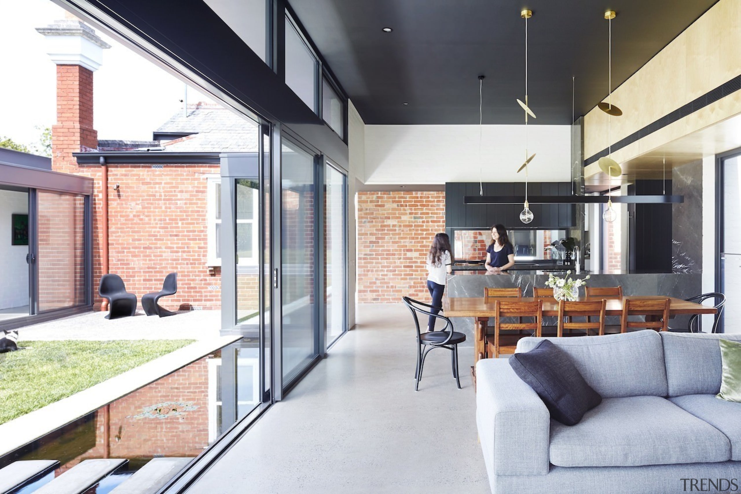 Architect: Nic Owen ArchitectsPhotography by Christine architecture, daylighting, house, interior design, living room, real estate, window, gray, white