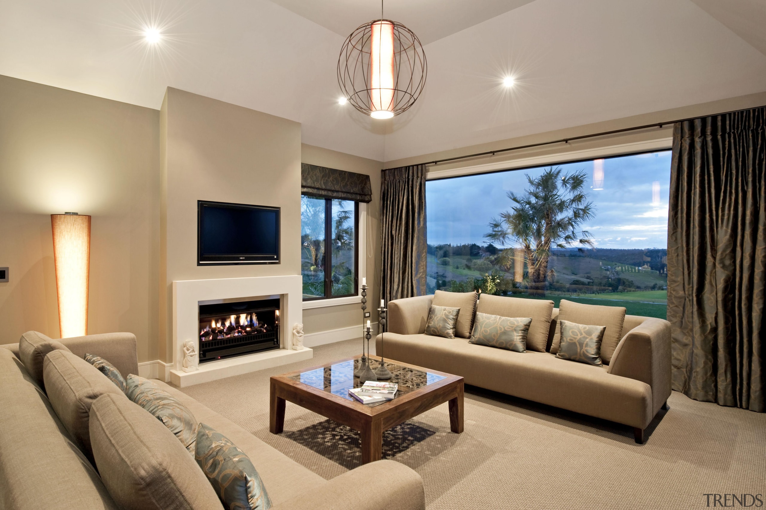 Bale 9 - ceiling | estate | interior ceiling, estate, interior design, living room, property, real estate, room, suite, window, gray, brown