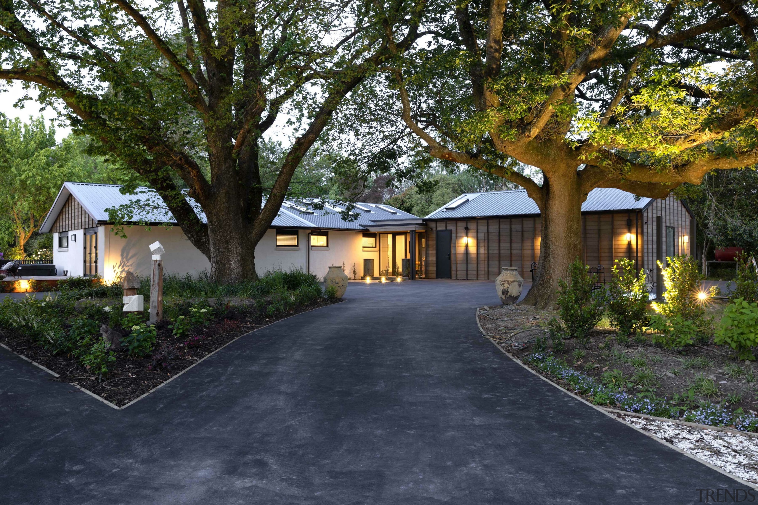 Street approach. - From farmhouse to farmstead - 