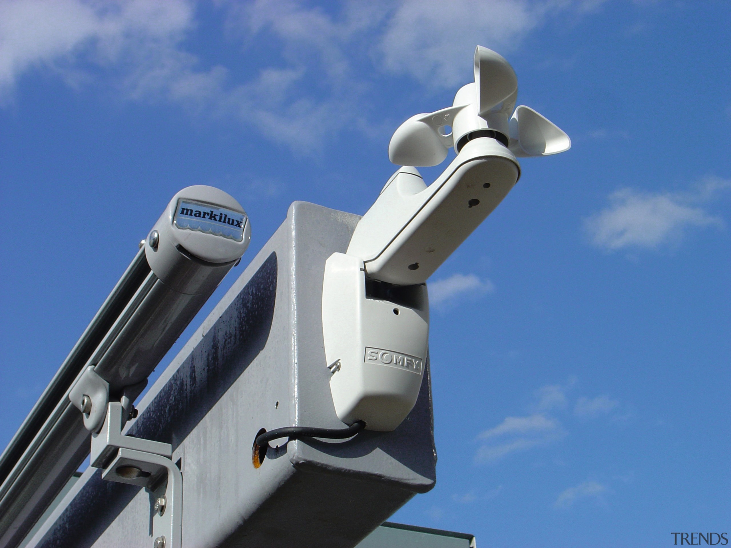 view of the slimline cassettes the awnings fit sky, technology, blue