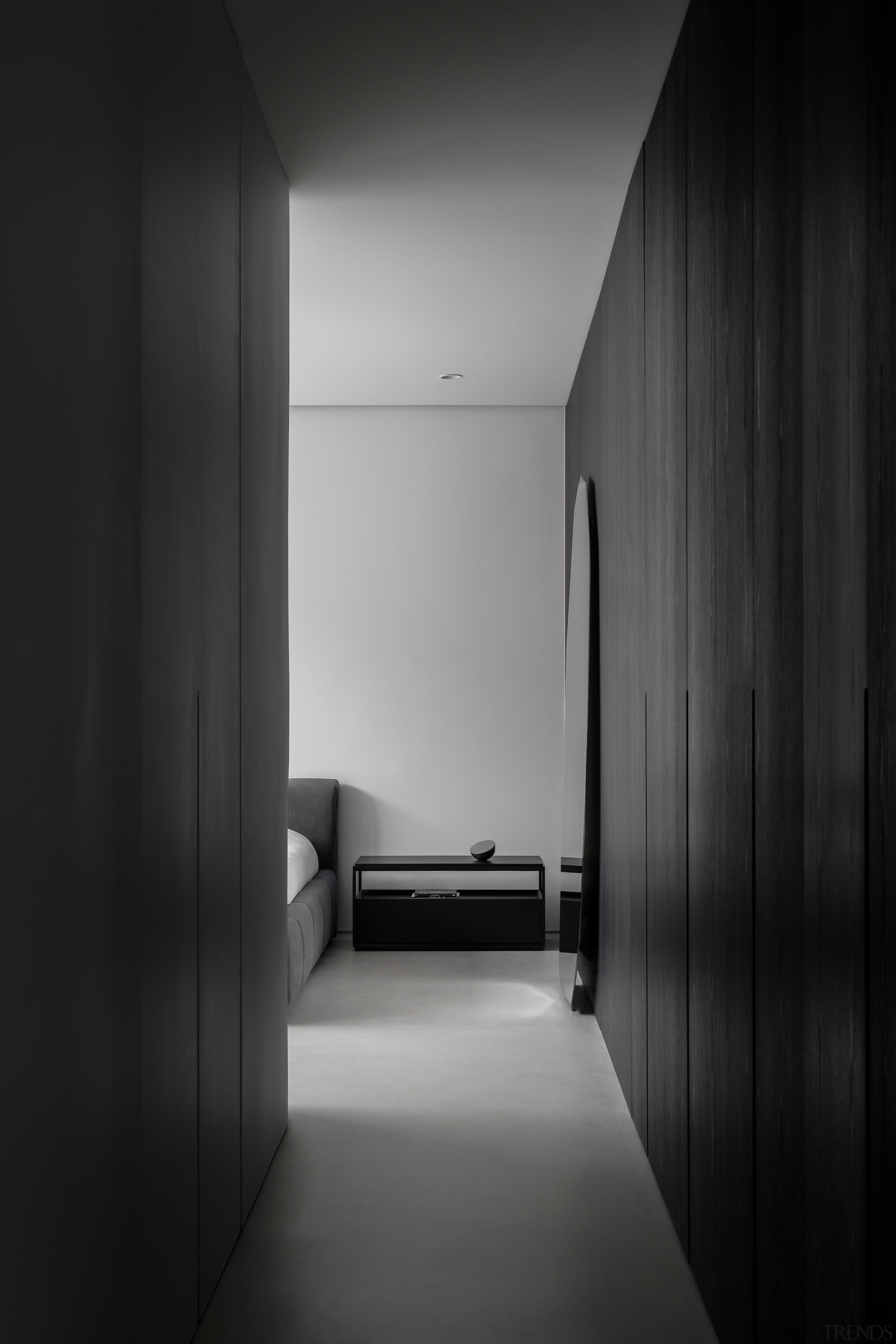 Built in bedroom storage/wardrobe. - Refined and minimalist 