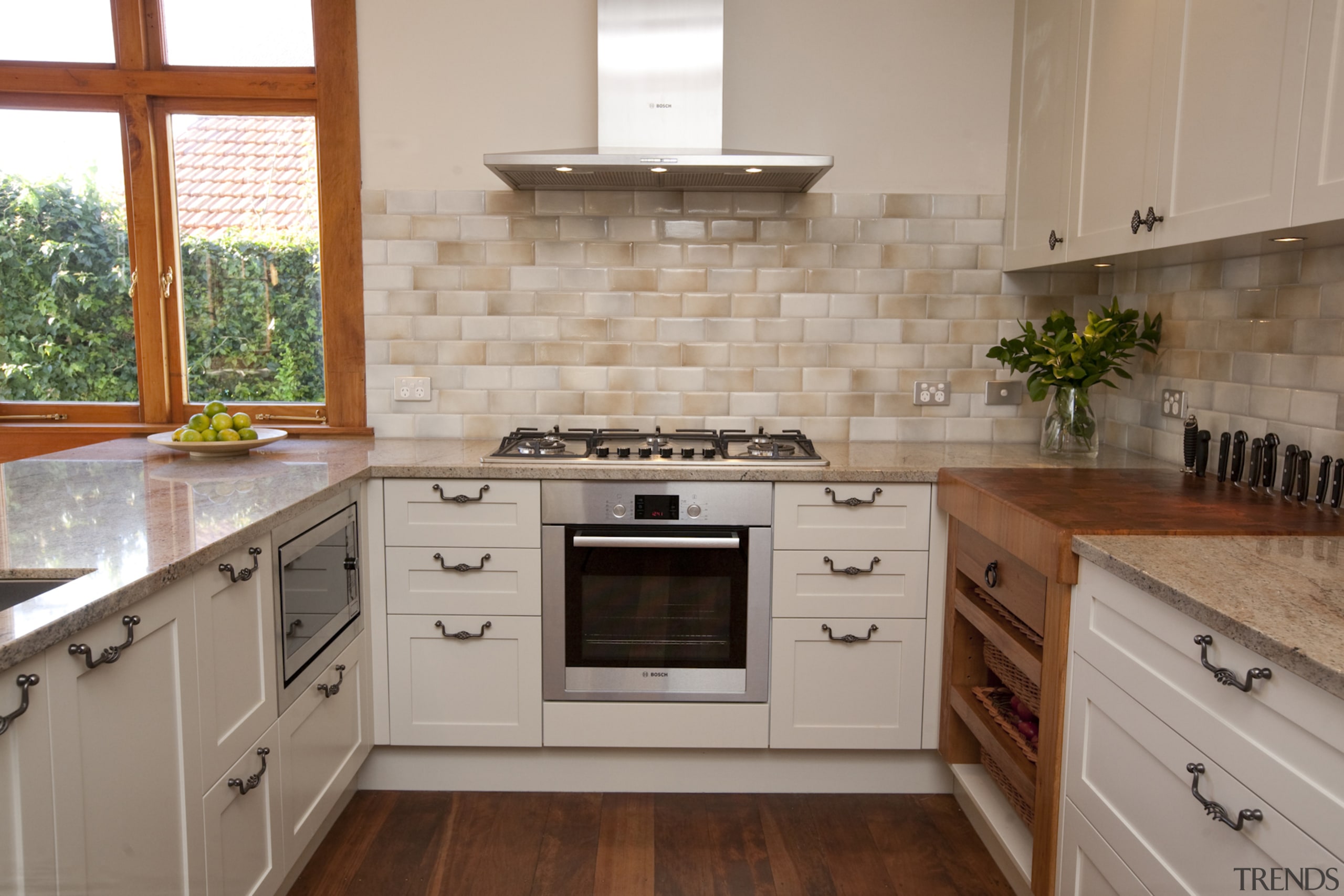 St. Heliers - cabinetry | countertop | cuisine cabinetry, countertop, cuisine classique, floor, flooring, hardwood, home, home appliance, interior design, kitchen, kitchen appliance, kitchen stove, property, real estate, room, tile, wood flooring, gray, brown