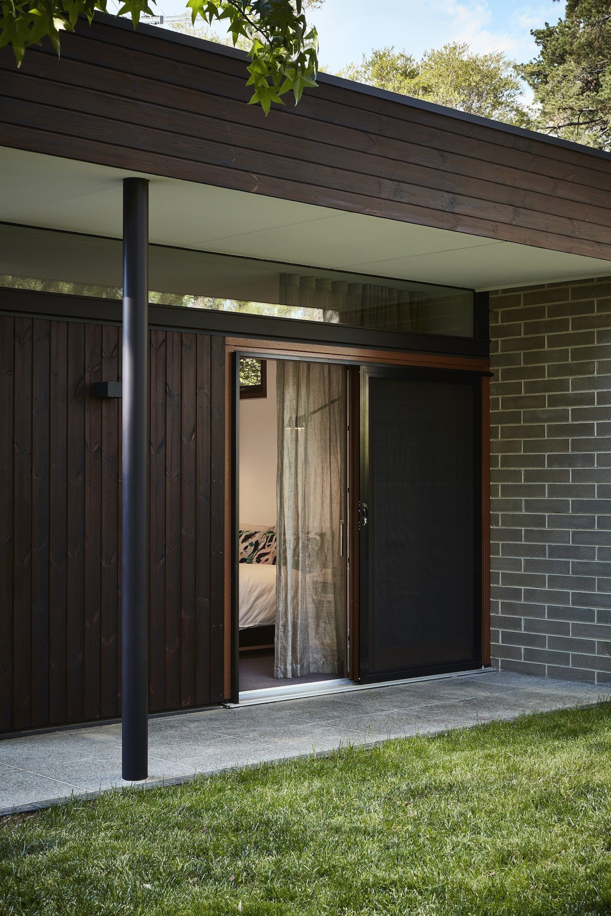 Architect: Architect: Steffen Welsch ArchitectsPhotography: Rhiannon architecture, door, facade, garage door, house, shed, siding, black