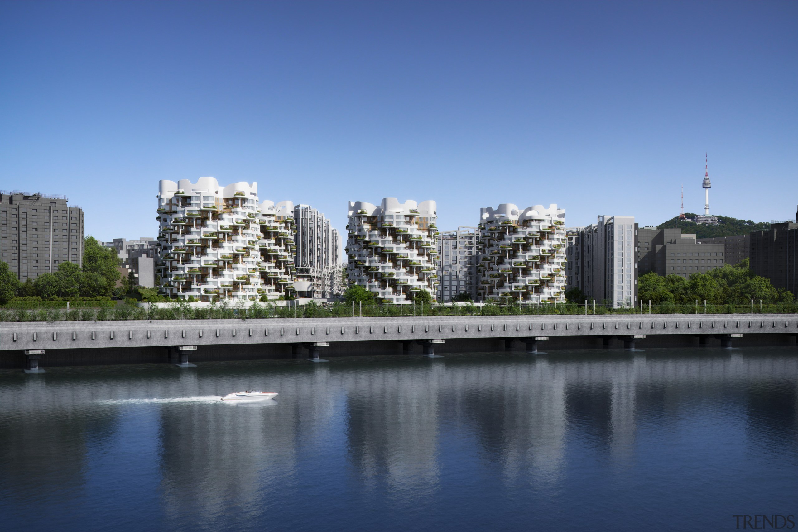 White pine and waterlilies serve as central inspirations 