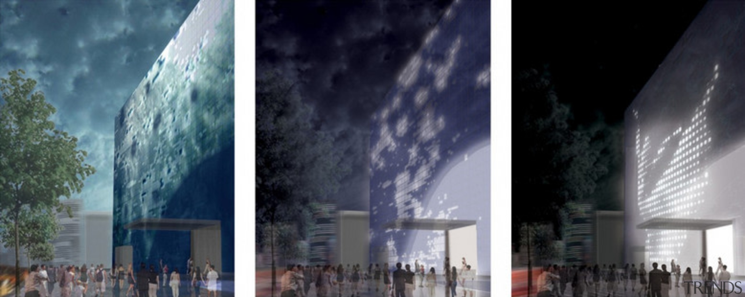 Designed by SGP Architects the GreenPix Zero Energy architecture, building, facade, landmark, metropolis, phenomenon, sky, skyscraper, tourist attraction, gray, black