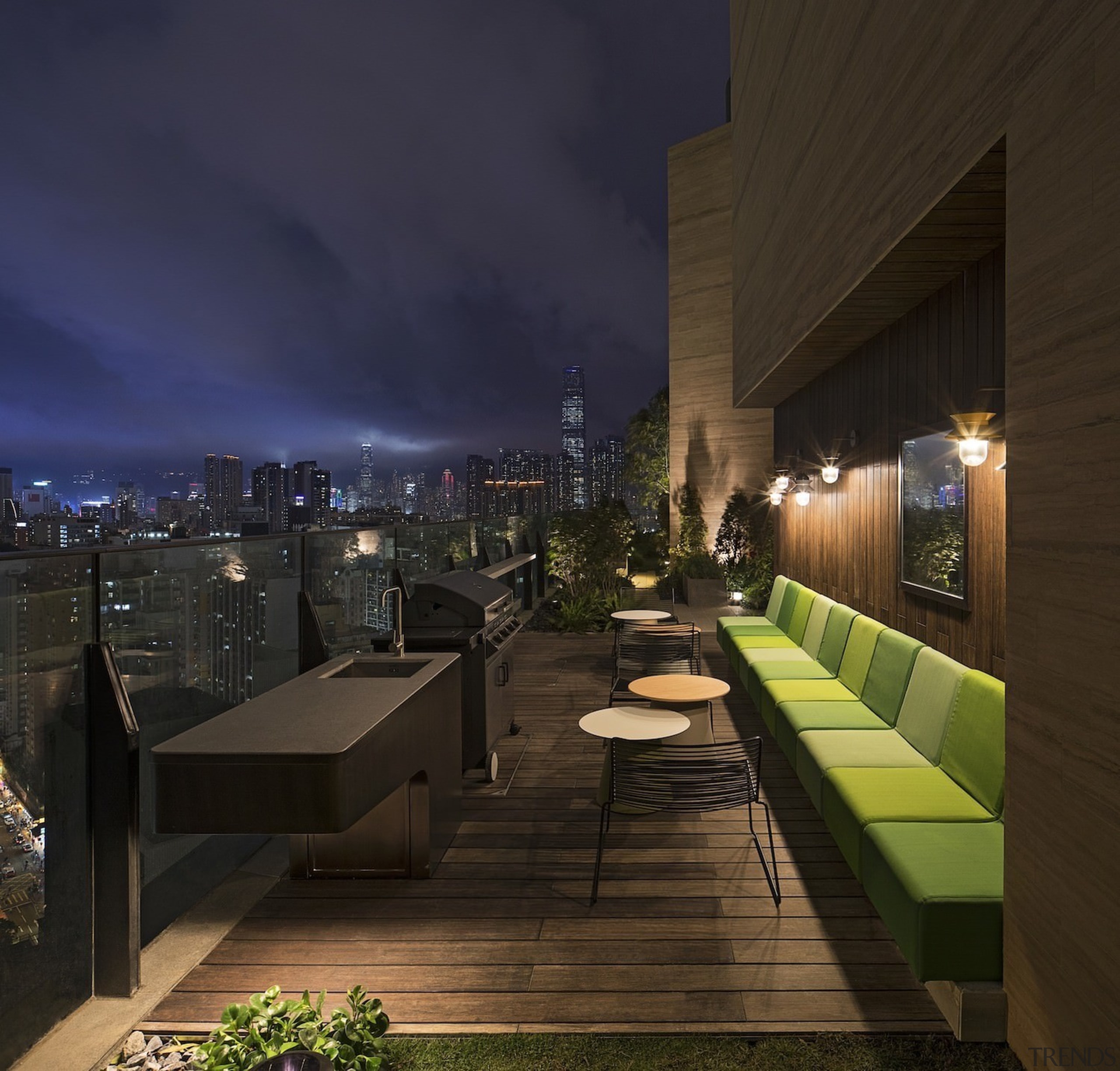 Architect: concrete apartment, architecture, condominium, home, house, landscape lighting, lighting, real estate, residential area, sky, black