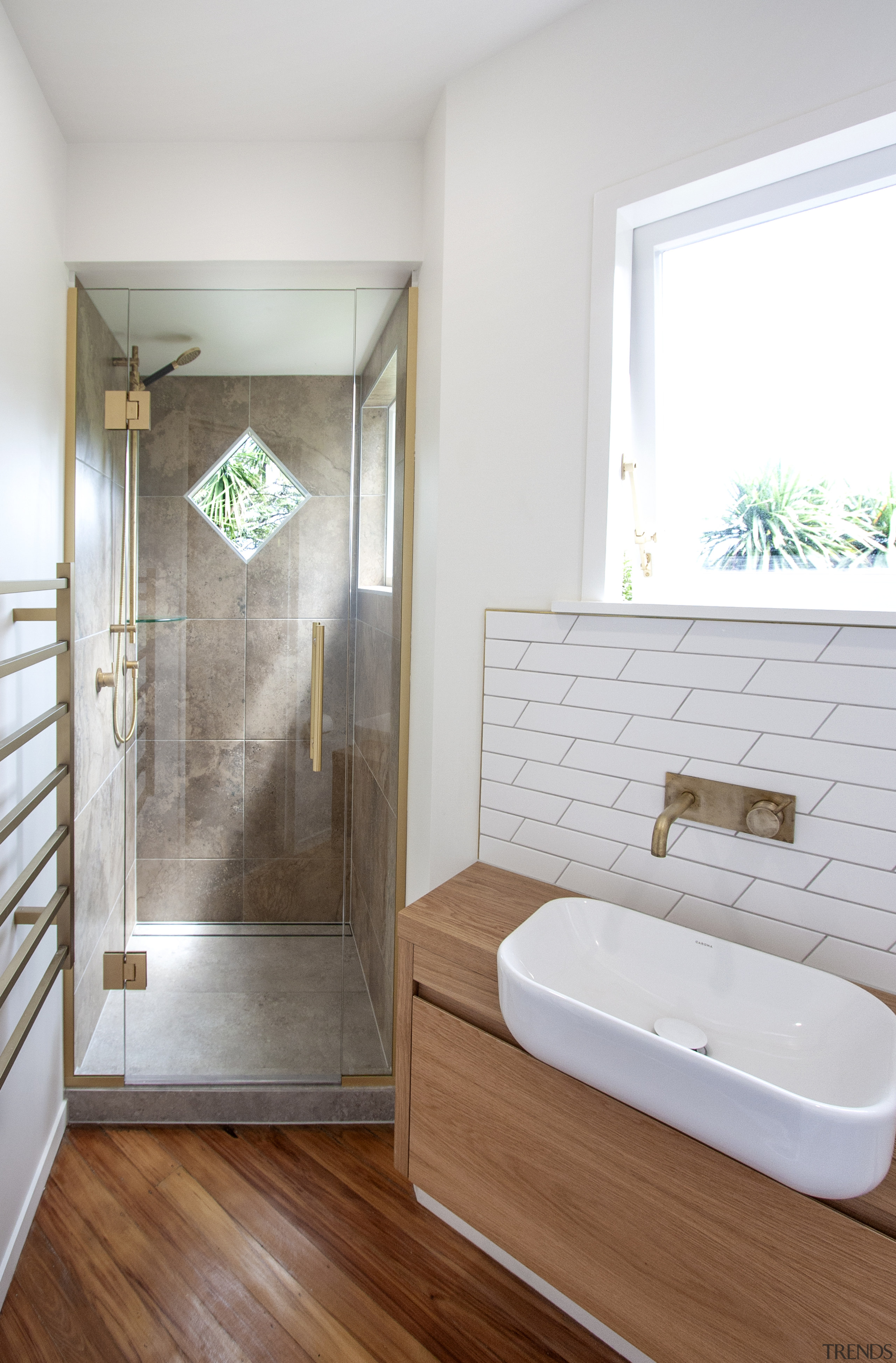 The second bathroom, also addressed by Callidus Architects. 