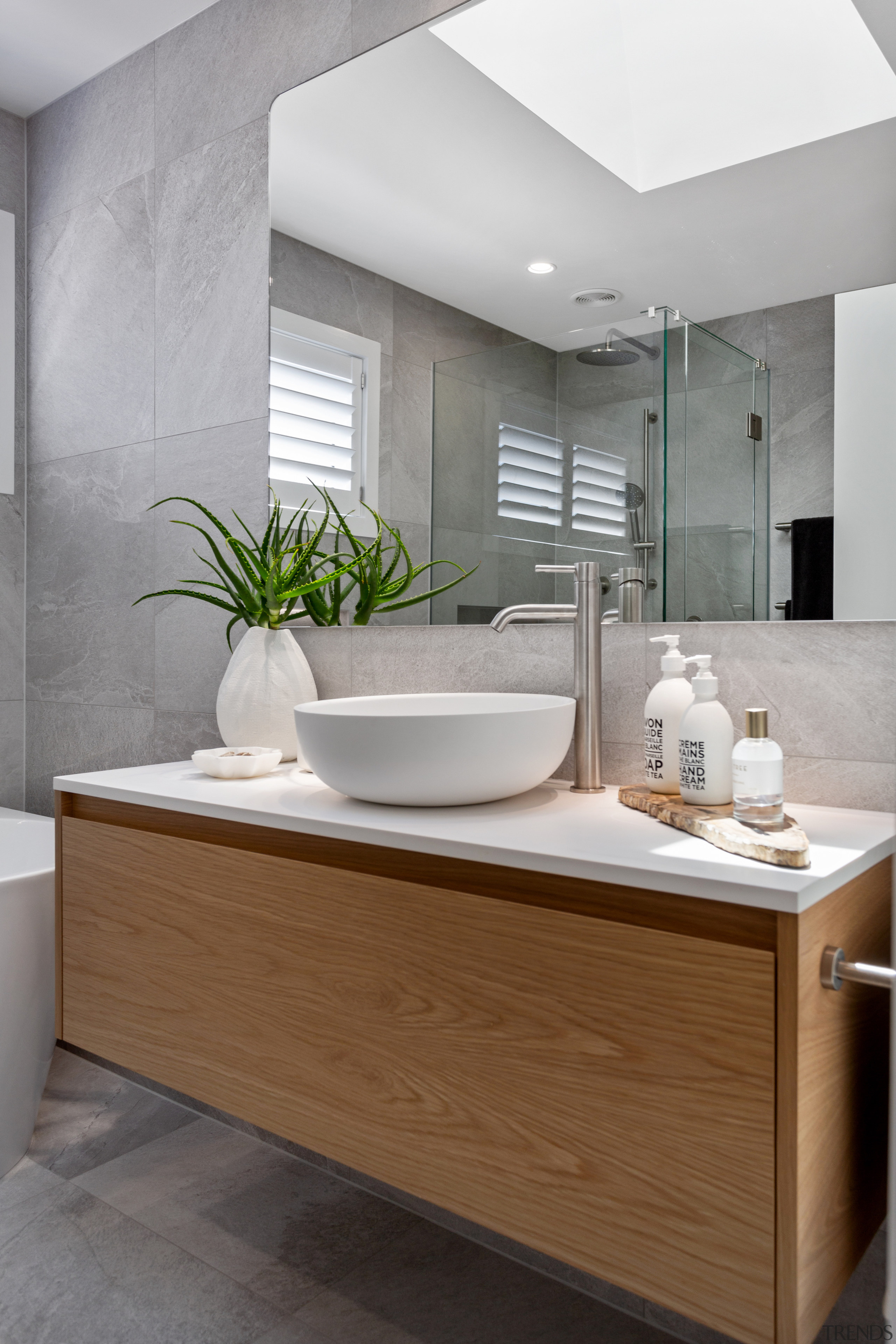 Light from above – an introduced skylight was 