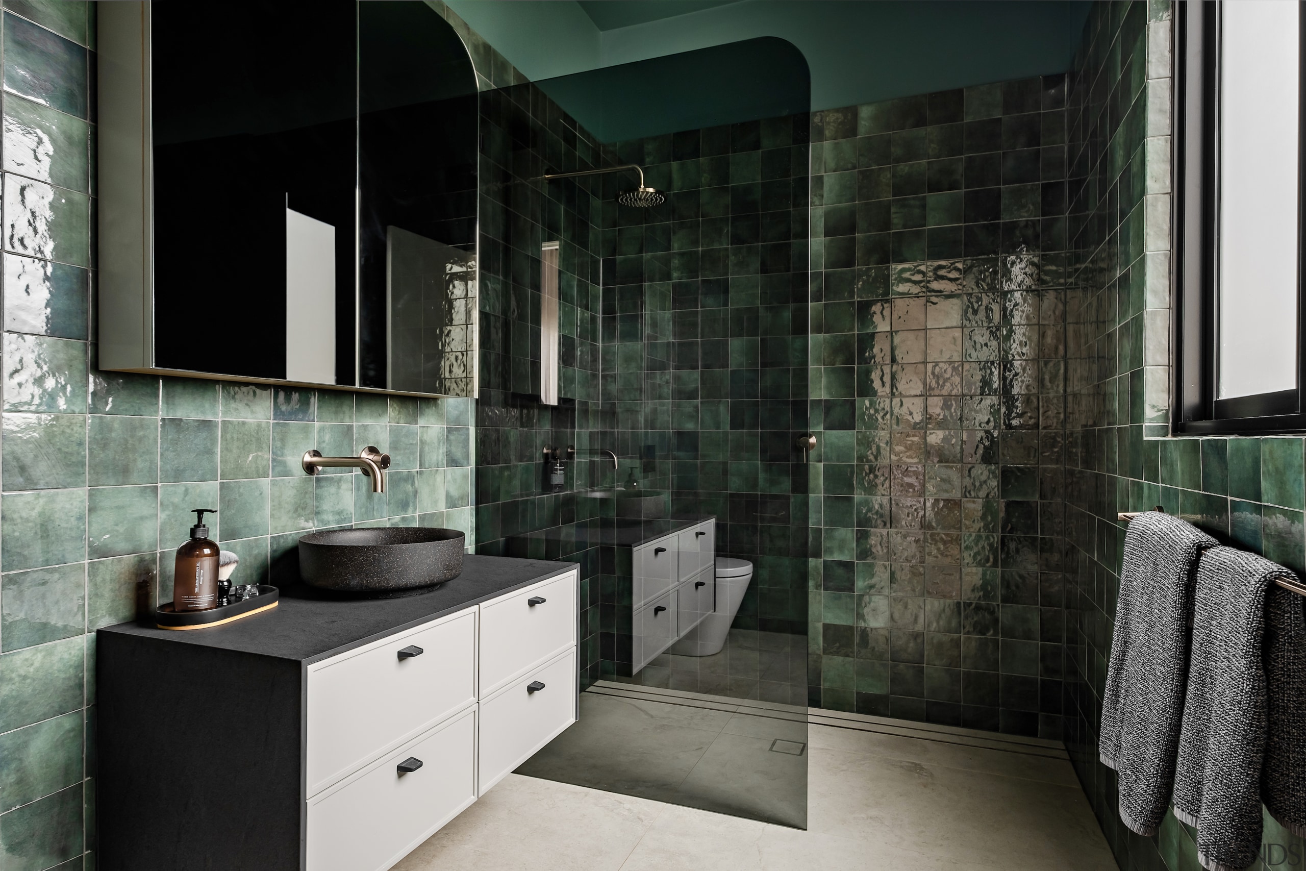 Varying in size and format, tiles in the 