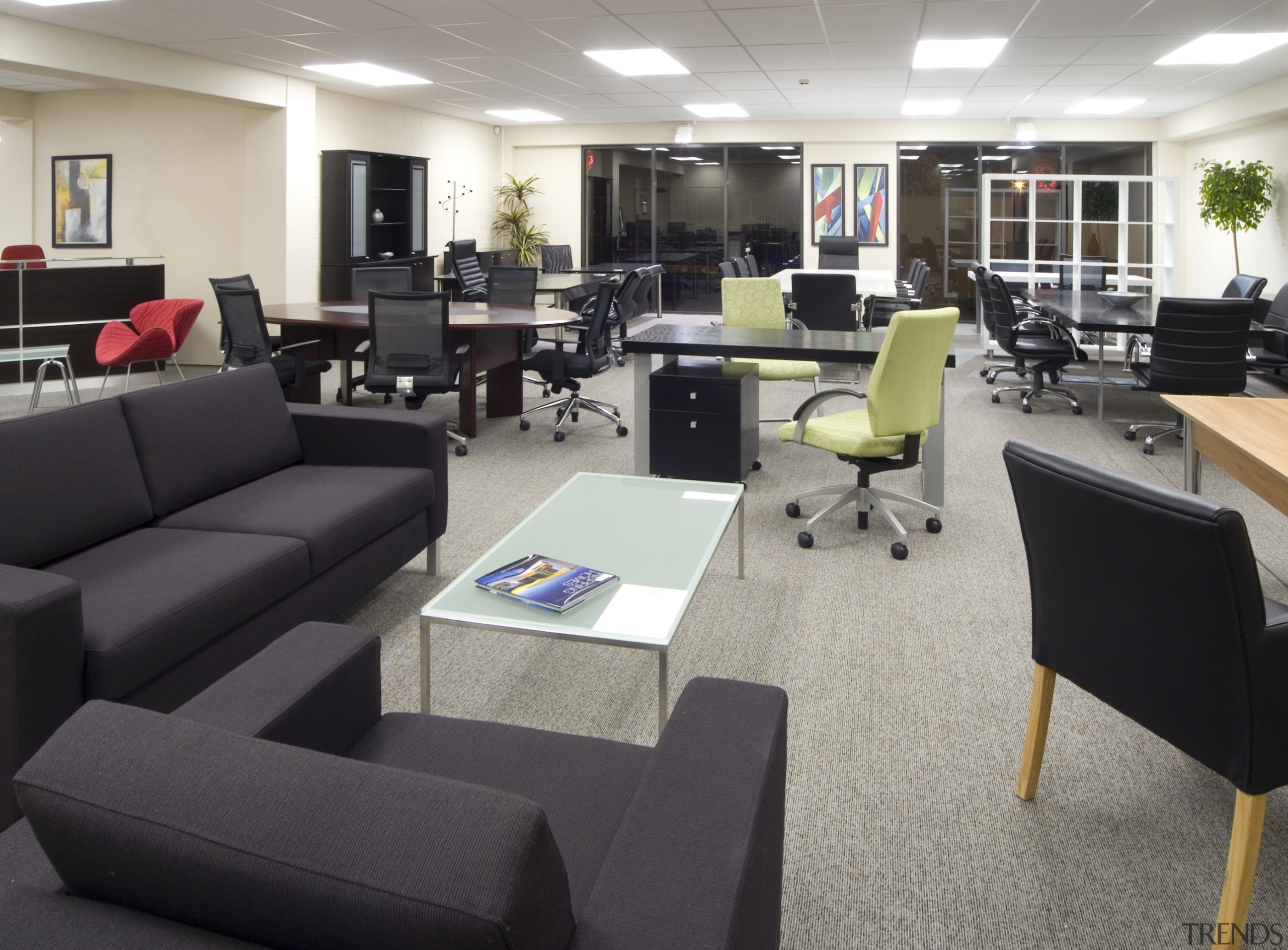 Office Furnitue showroom various - Office Furnitue showroom floor, flooring, furniture, interior design, living room, office, gray, black