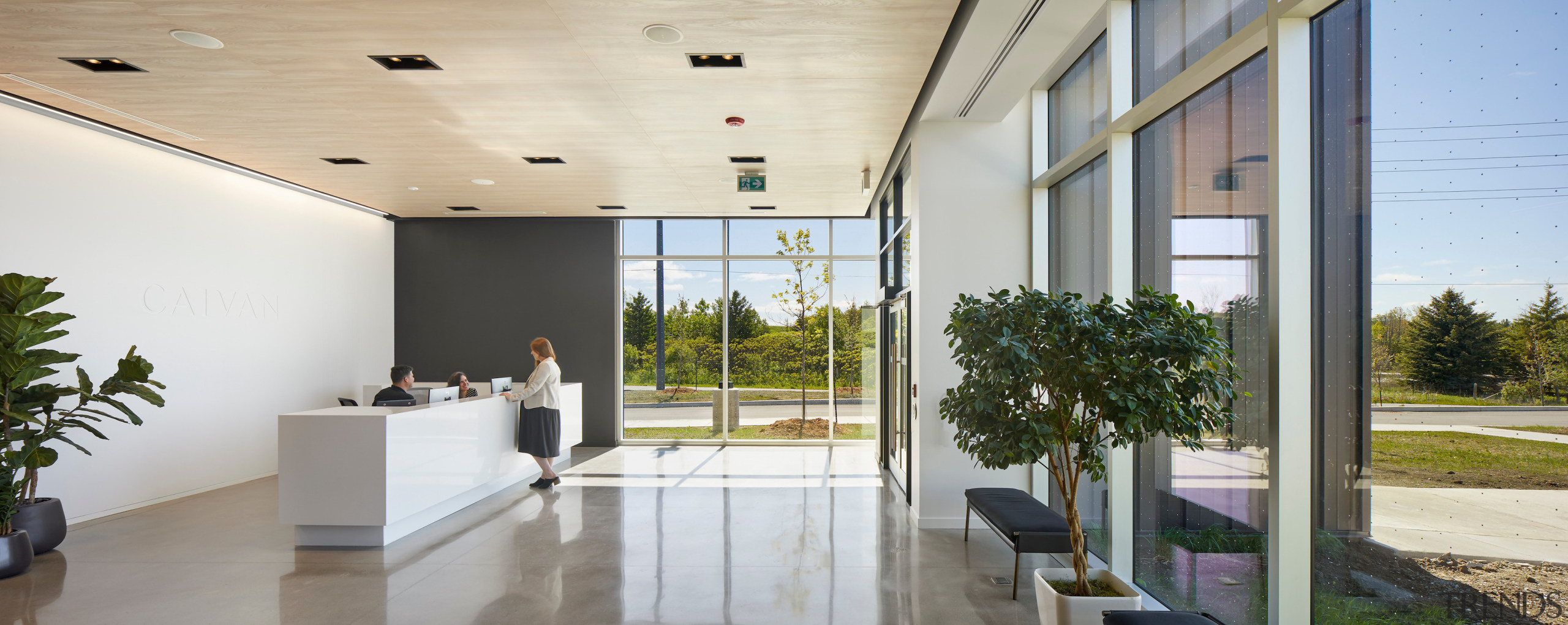 Subsidiary reception. - Redefining the collaborative workplace - 