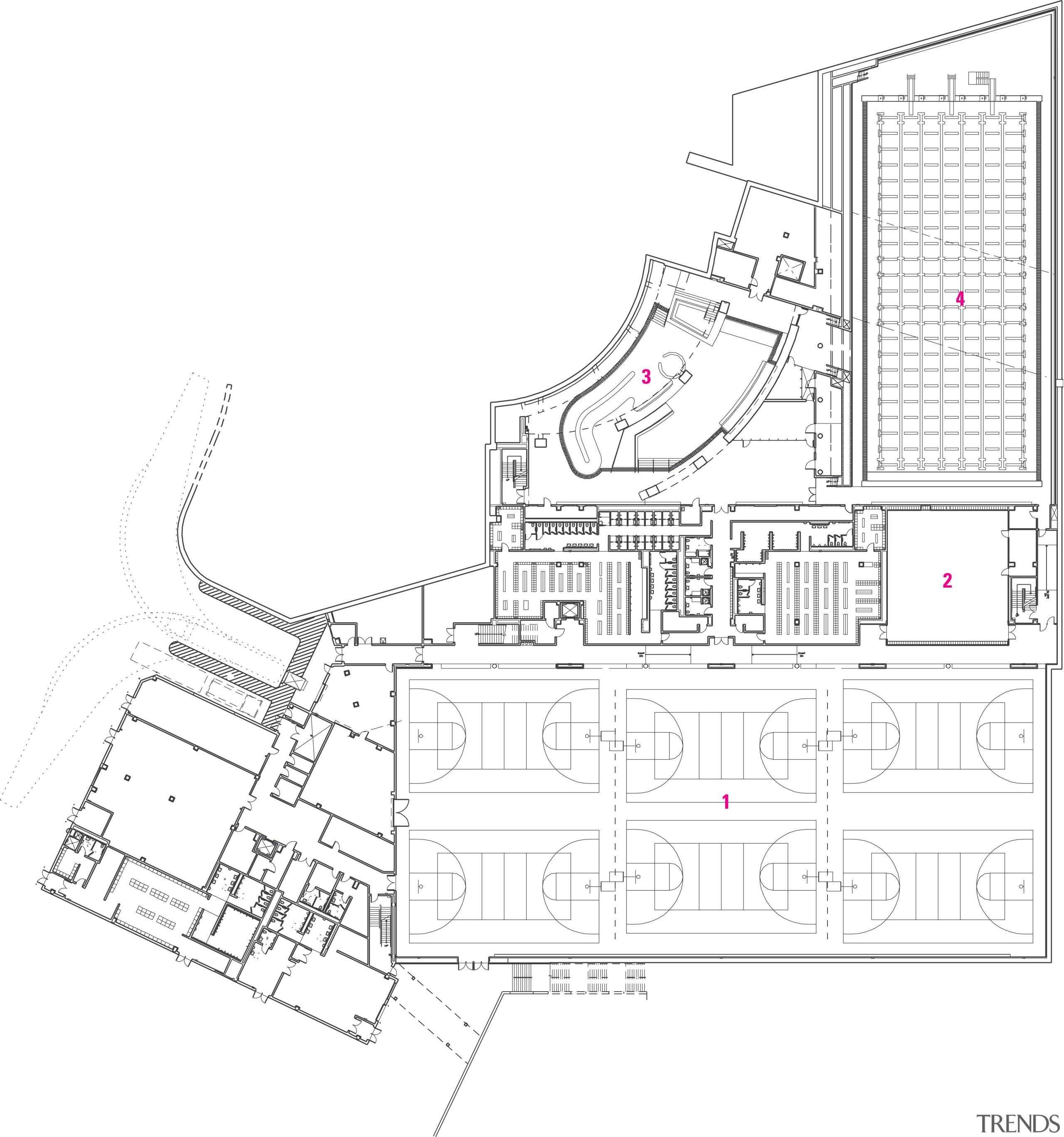 A view of the plans. - A view architecture, area, artwork, black and white, design, diagram, drawing, floor plan, home, line, line art, plan, product design, residential area, technical drawing, urban design, white