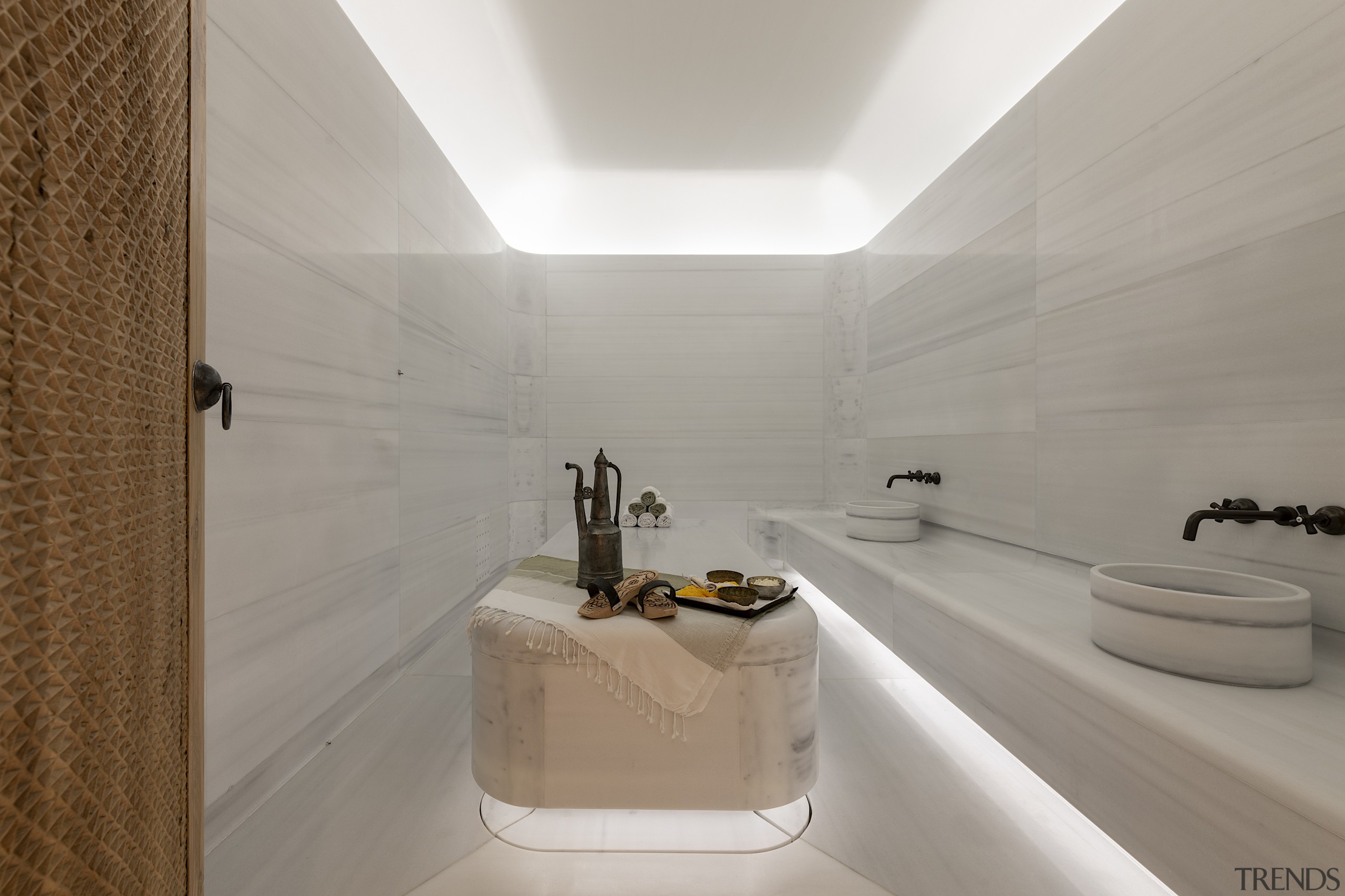 This Turkish bath in Dolunay Villa gains further 