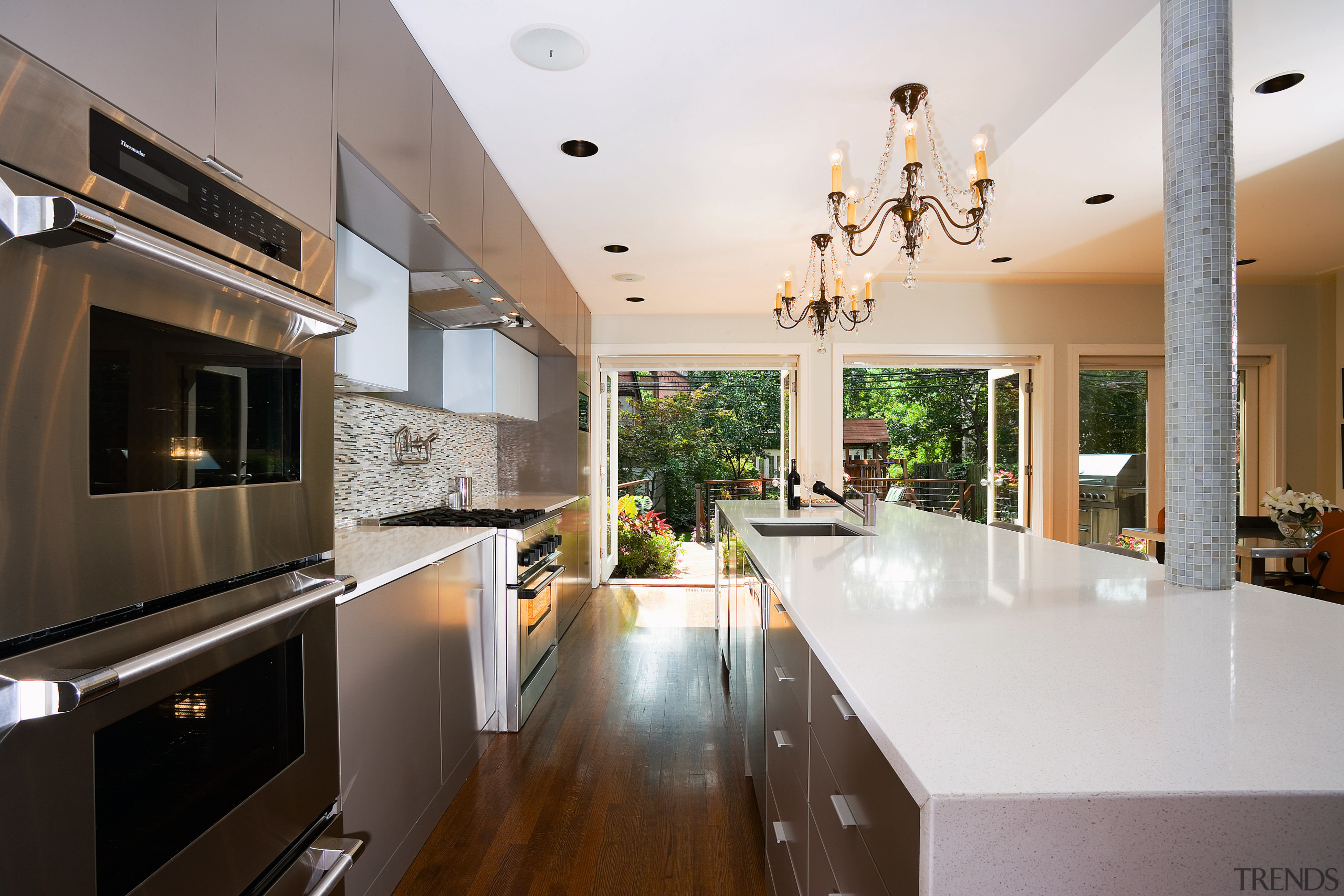 A View of this kitchen and Dining area architecture, countertop, house, interior design, kitchen, real estate, room, white