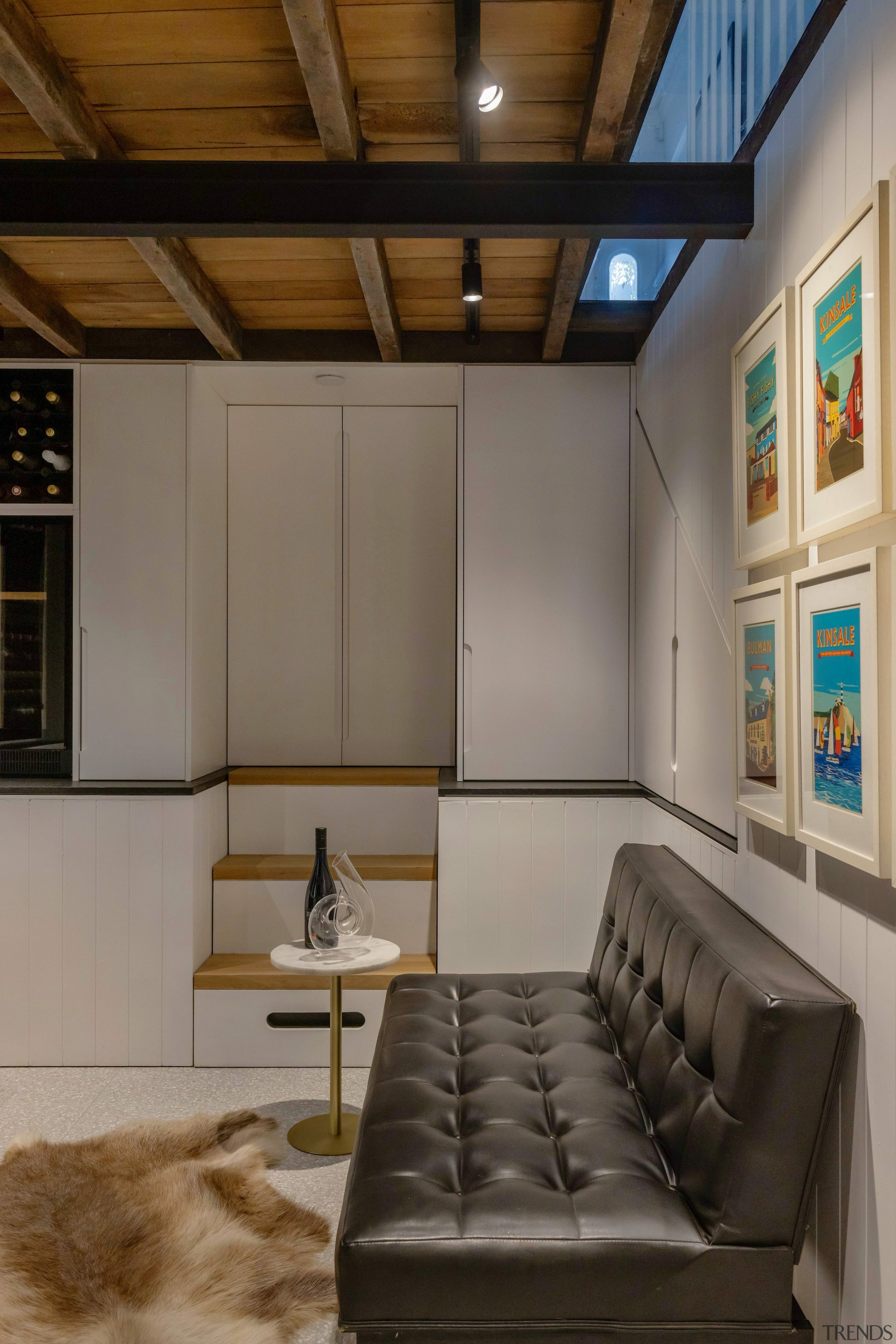 Basement cellar sofa. - Past, present and future 