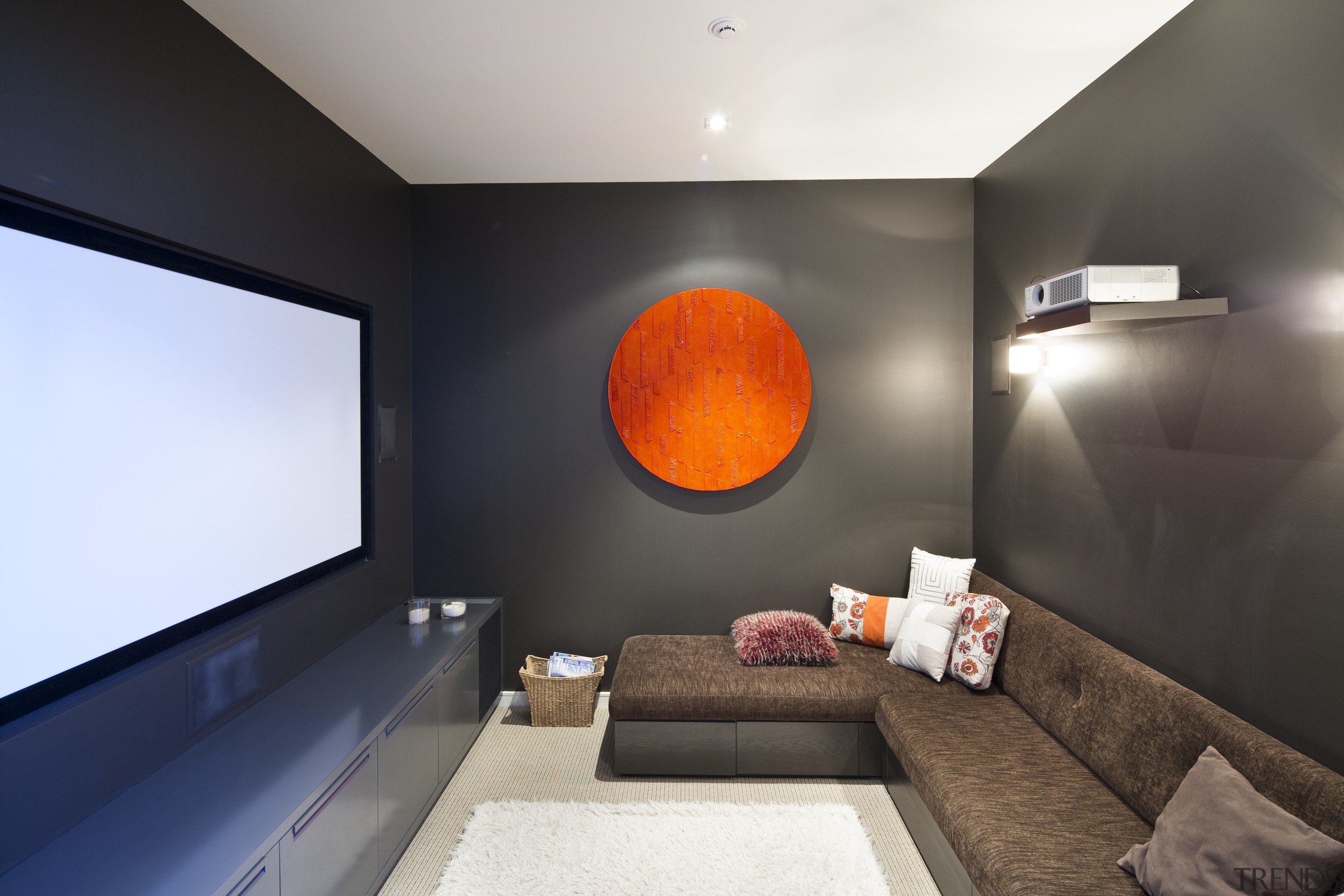 Interior view of a modern home by Jessop architecture, ceiling, home, interior design, room, black