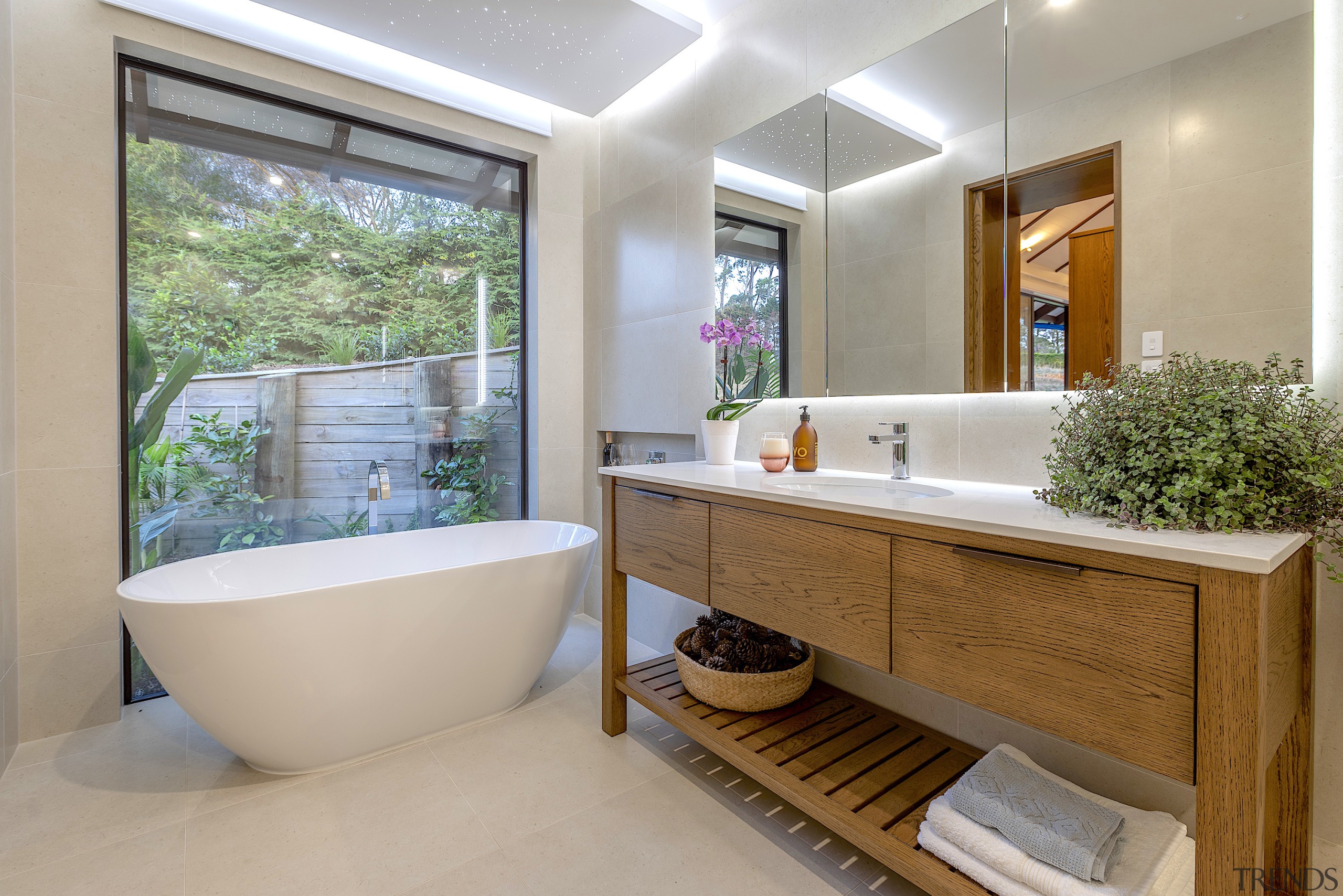 Kira Gray, Fyfe Kitchens – Highly Commended – architecture, bathroom, bathroom cabinet, bathtub, building, ceiling, estate, floor, furniture, home, house, interior design, plumbing fixture, property, real estate, room, tap, tile, gray