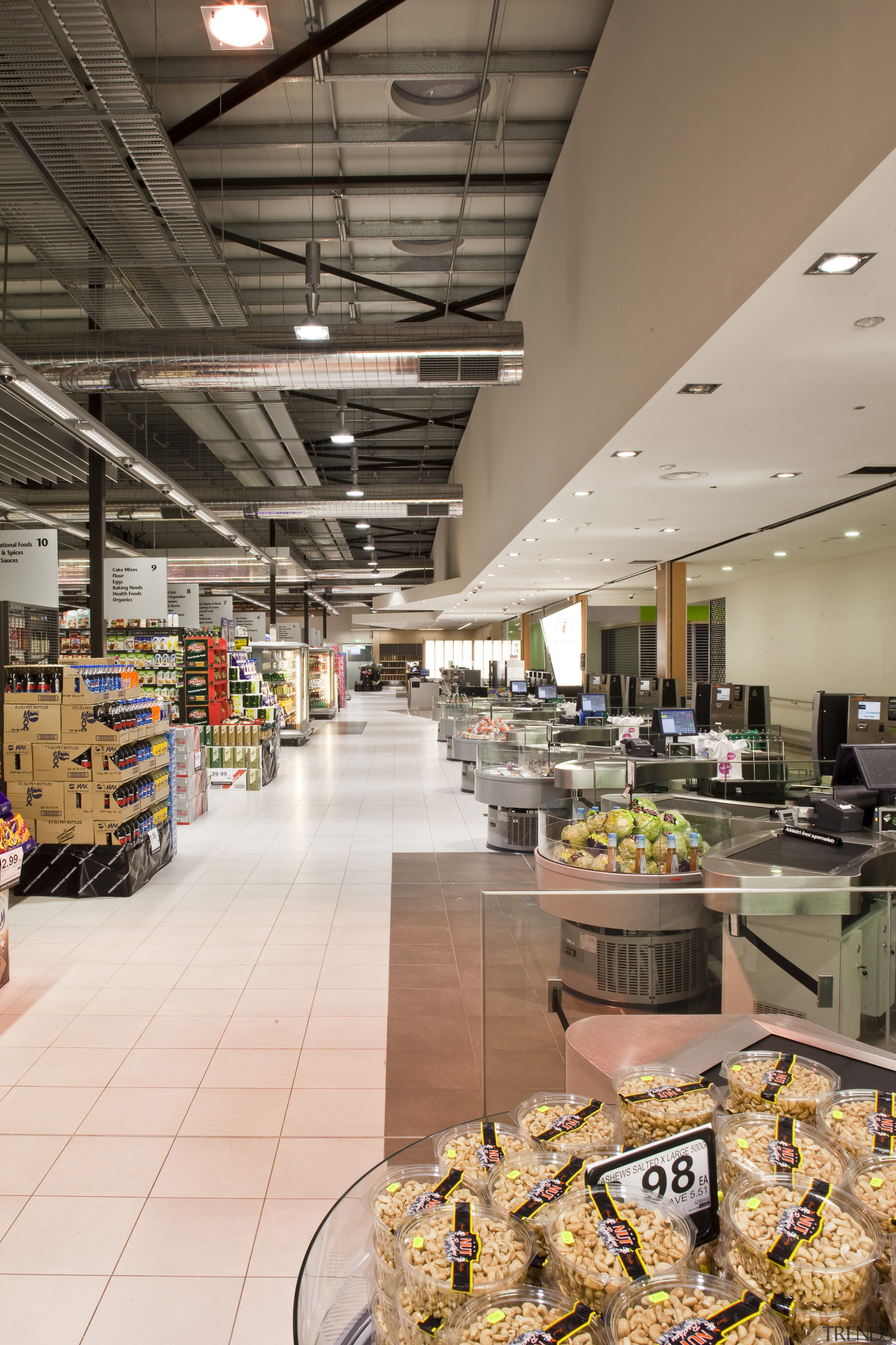 Fairview Green Shopping Centre, Fairview Park, WA - grocery store, interior design, retail, supermarket, whole food, white, brown