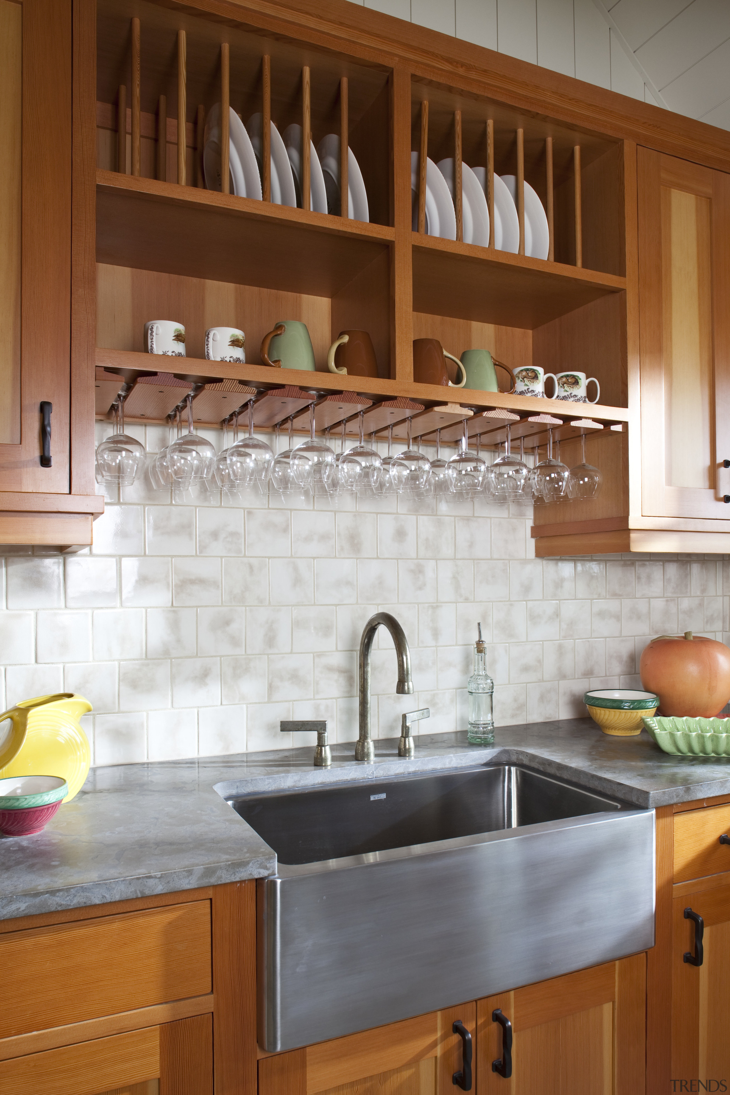 Traditional kitchen featured inside this little boathouse project cabinetry, countertop, cuisine classique, flooring, hardwood, home, interior design, kitchen, room, under cabinet lighting, brown, gray
