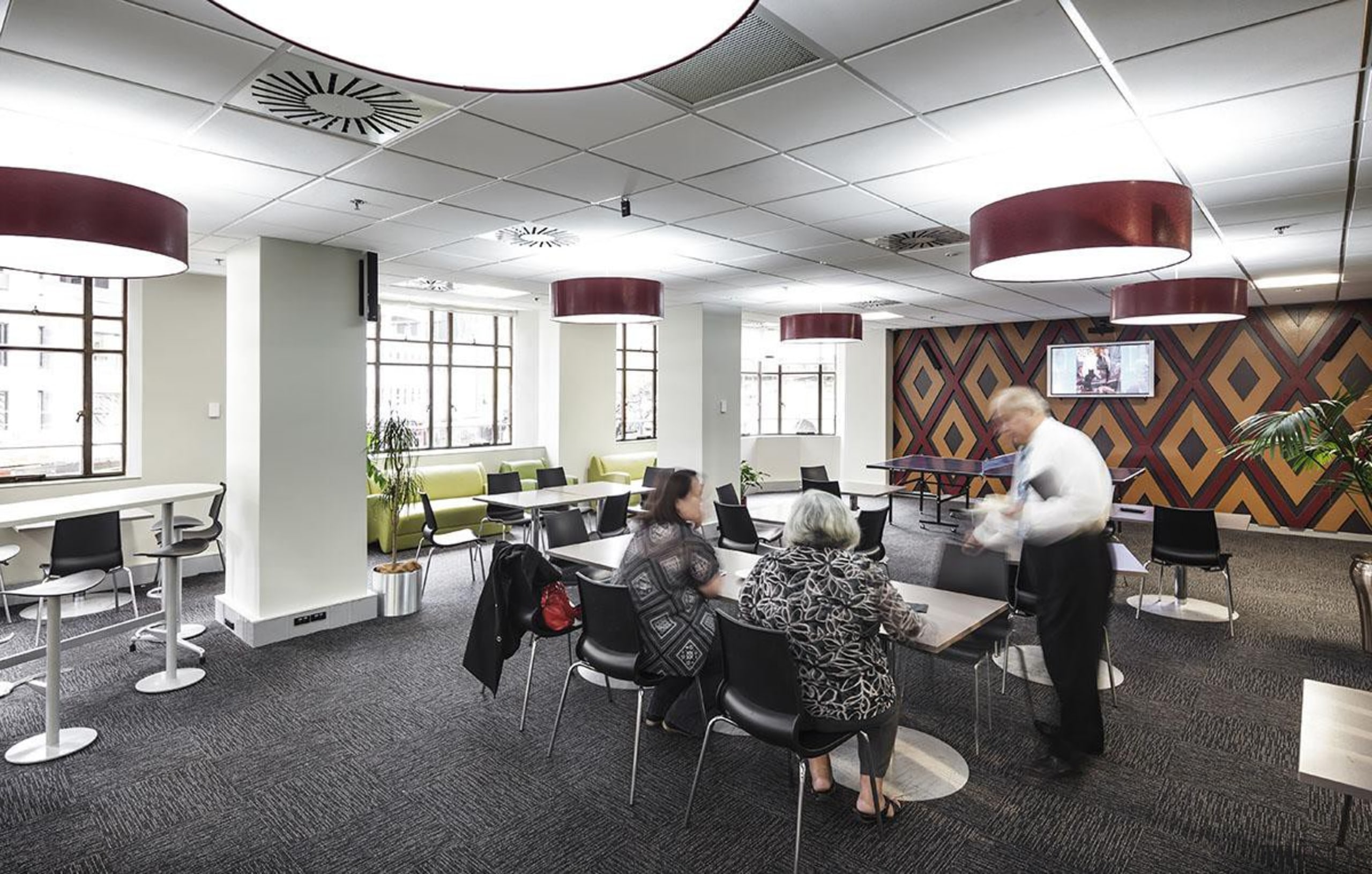 MERIT WINNERTe Puni Kokiri (2 of 4) - institution, interior design, office, white, gray