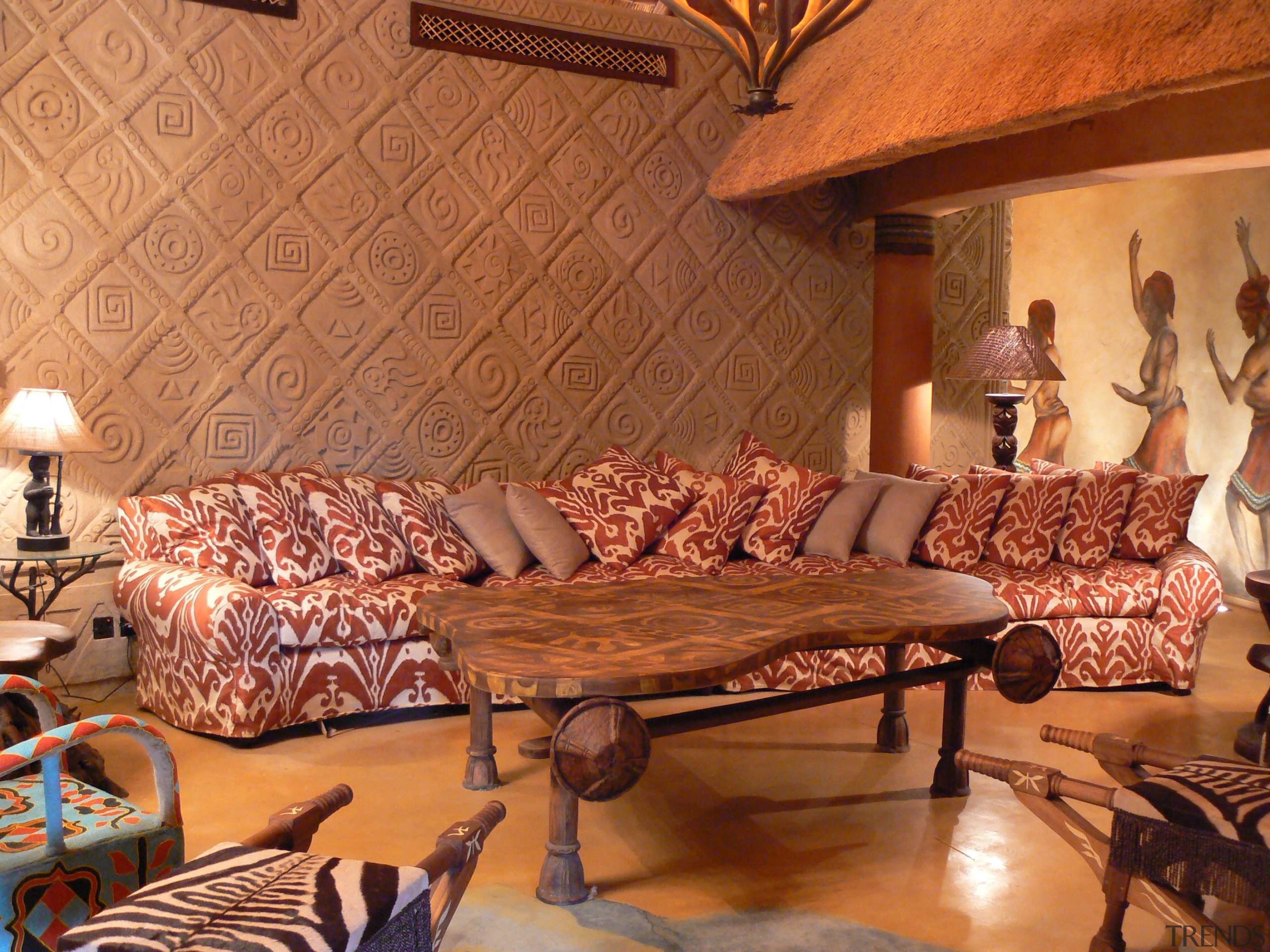 Decocrete 3 - Decocrete_3 - couch | flooring couch, flooring, furniture, interior design, living room, room, table, wall, wood, brown, orange