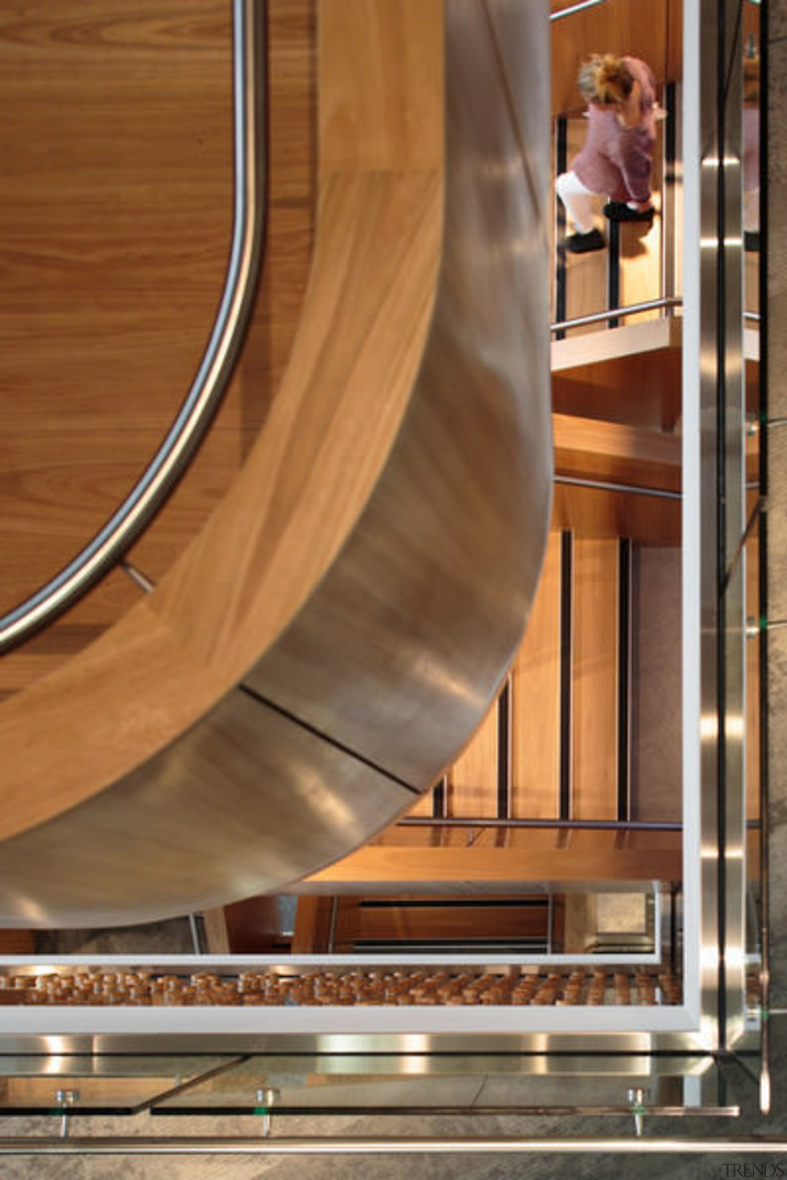 icare – dwp | design worldwide partnership - architecture, floor, flooring, interior design, stairs, wood, brown
