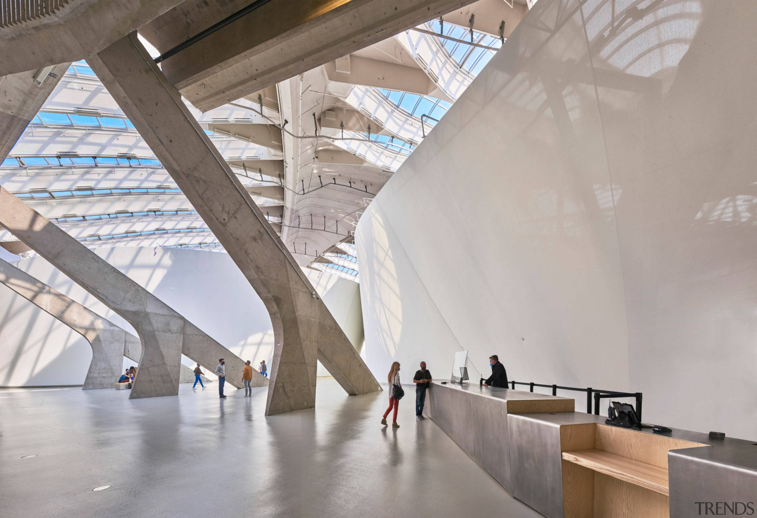 Entrance Hall Reception at the Biodome. - Redesigned 