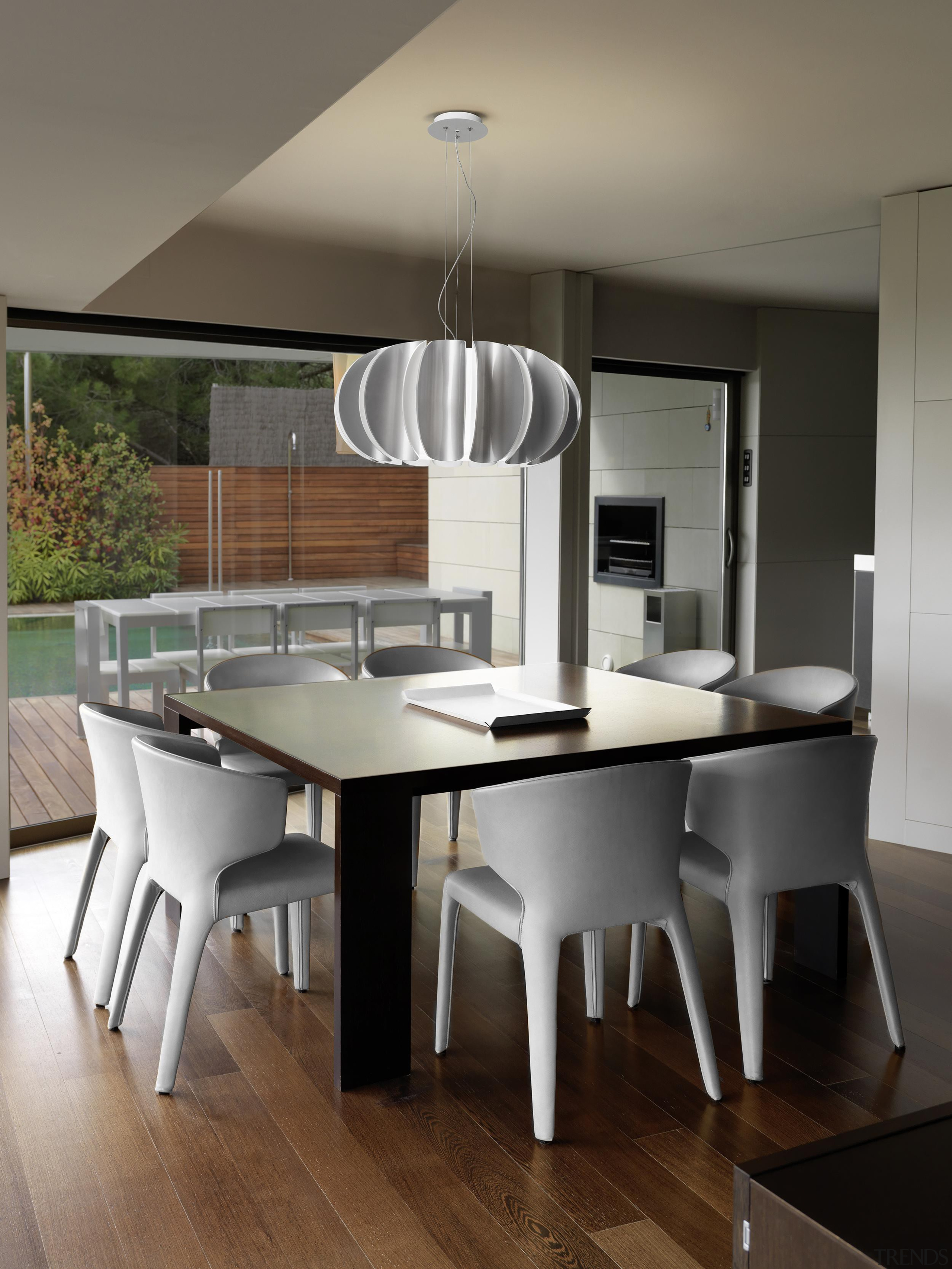 Pendant Light - Pendant Light - chair | chair, dining room, floor, furniture, interior design, kitchen, product design, table, gray, black