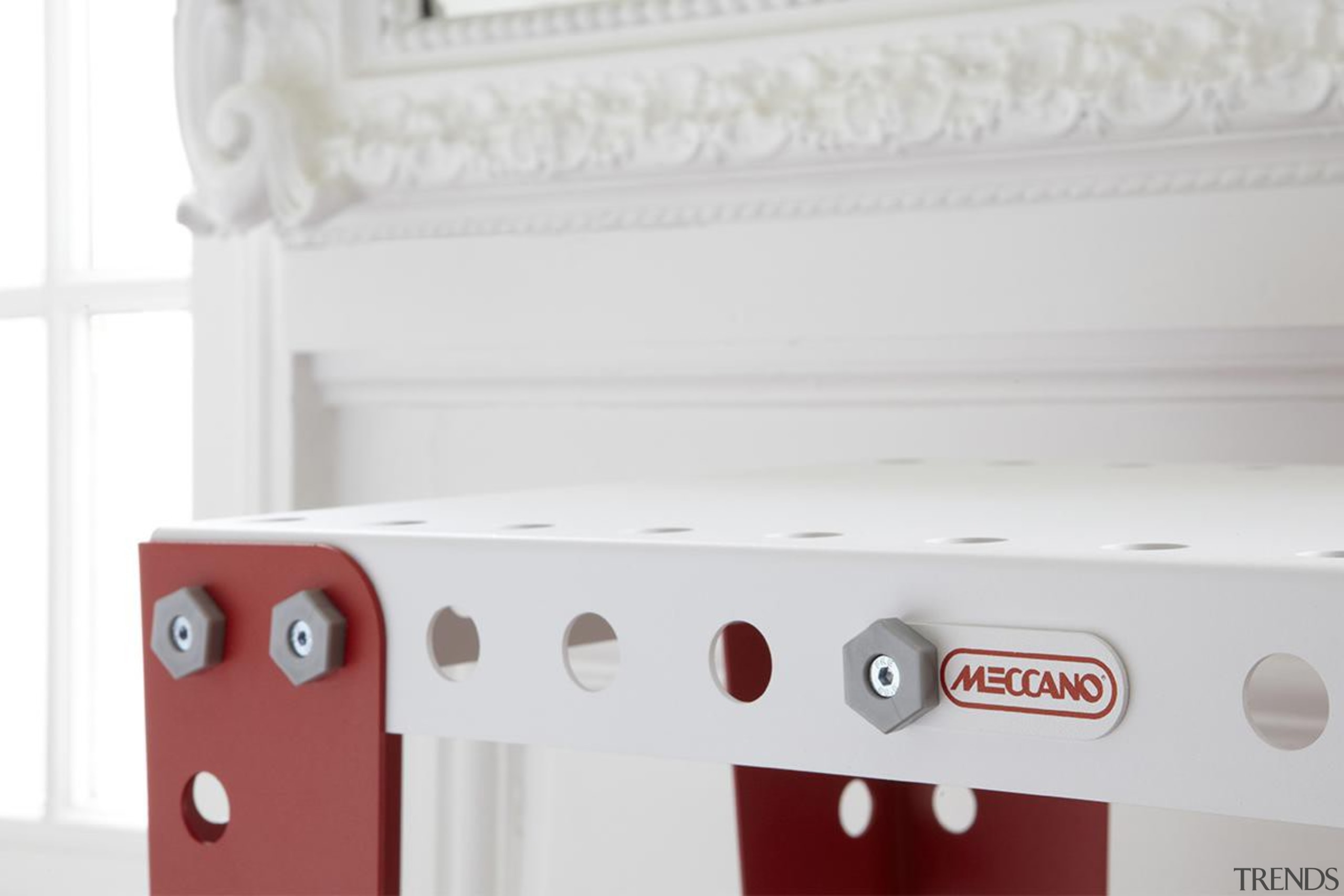 Meccano Home is a new collection from the furniture, product, product design, white