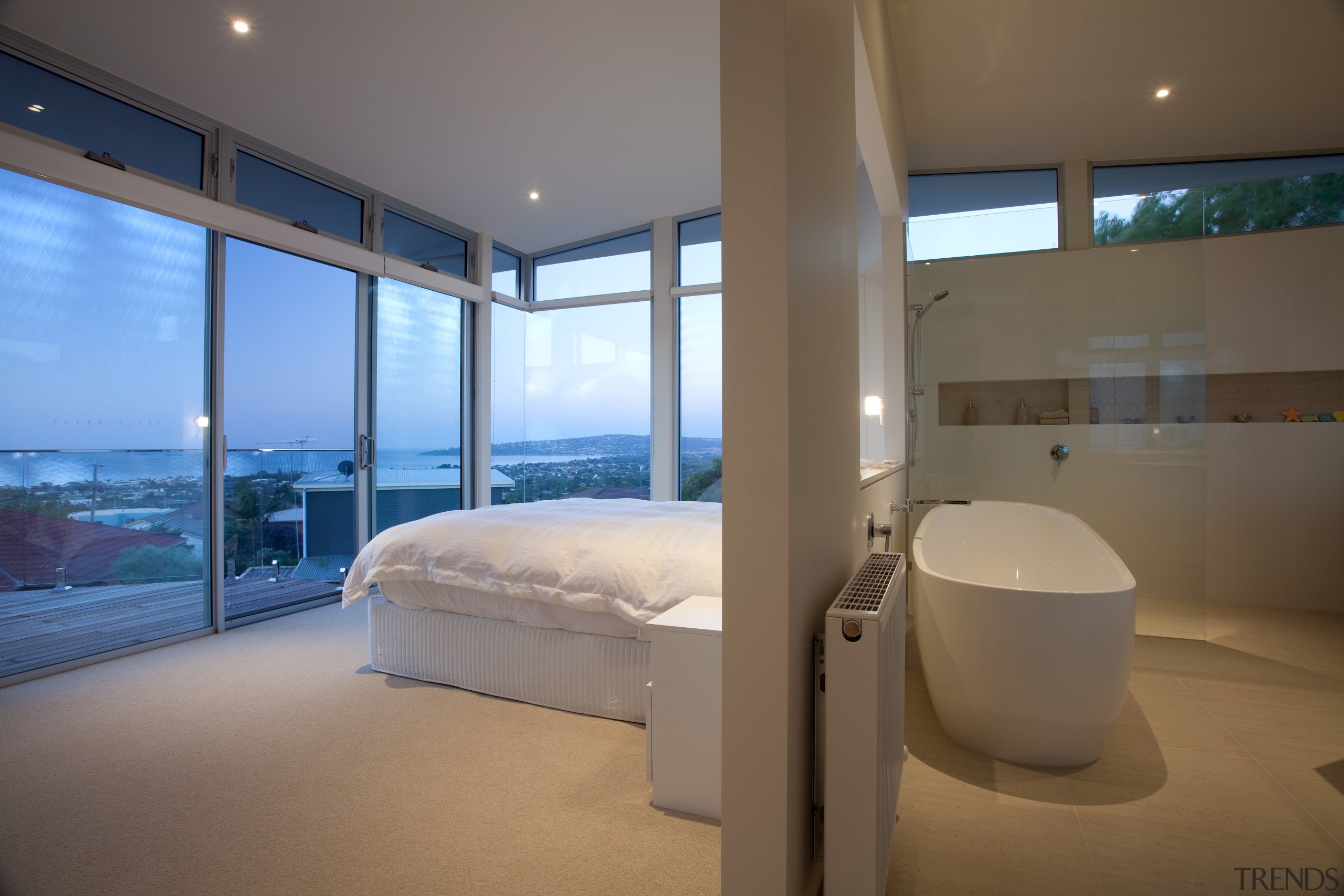 Contemporary family home by Graeme Alexander Homes architecture, estate, interior design, real estate, room, window, brown, gray