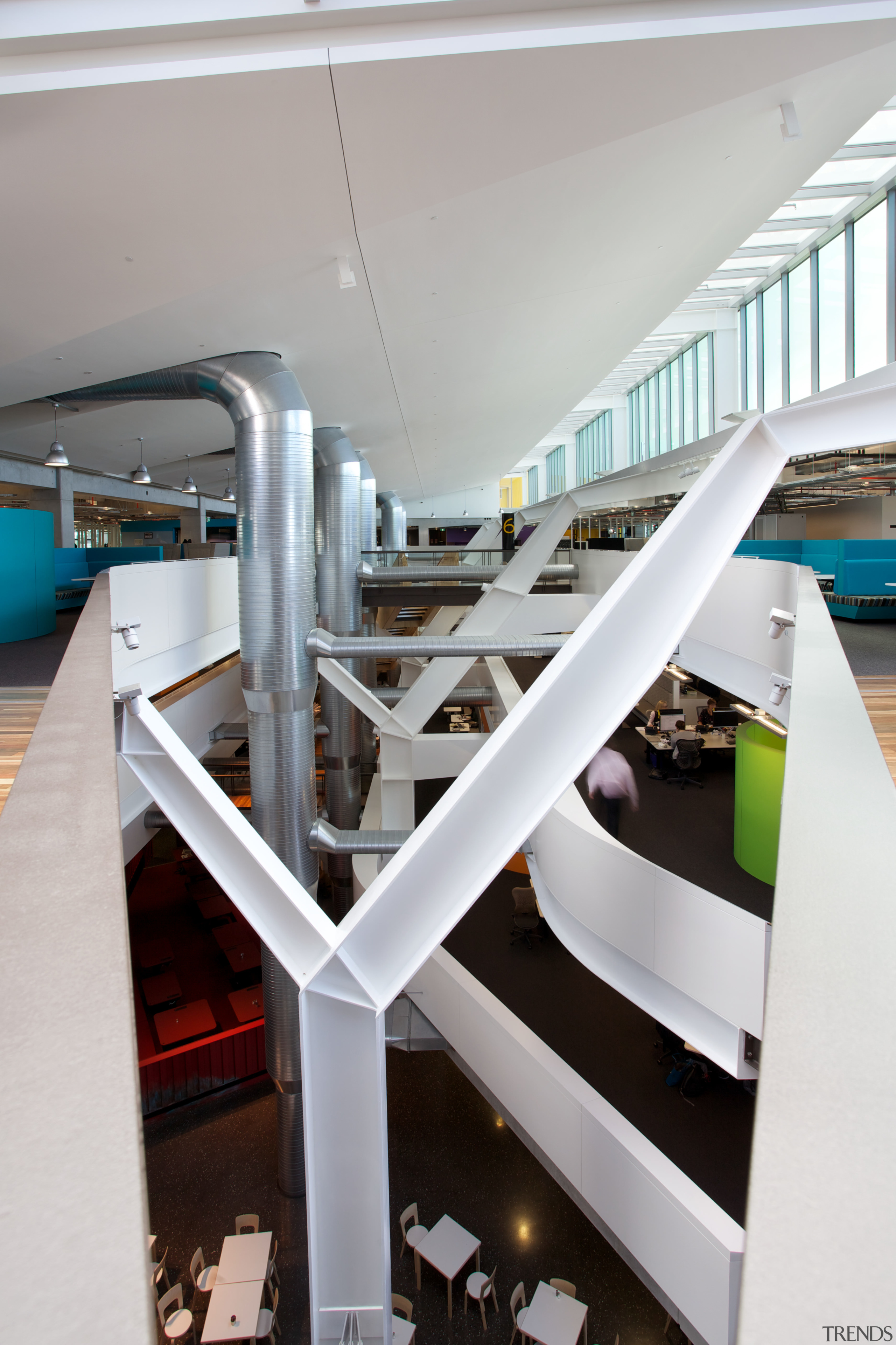 Support act  steelwork by Grayson Engineering - architecture, furniture, product design, structure, gray, white