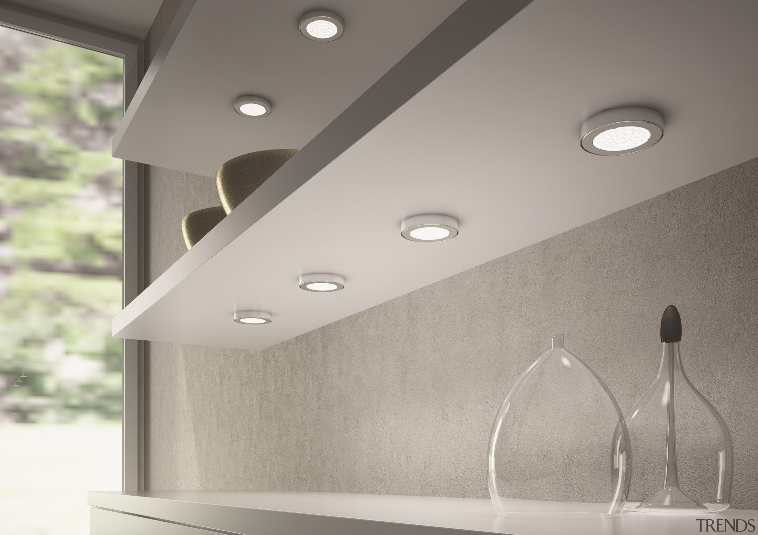 Domus Line Metris V12 LED Spotlight SpacerMade in angle, ceiling, daylighting, light, light fixture, lighting, product design, gray