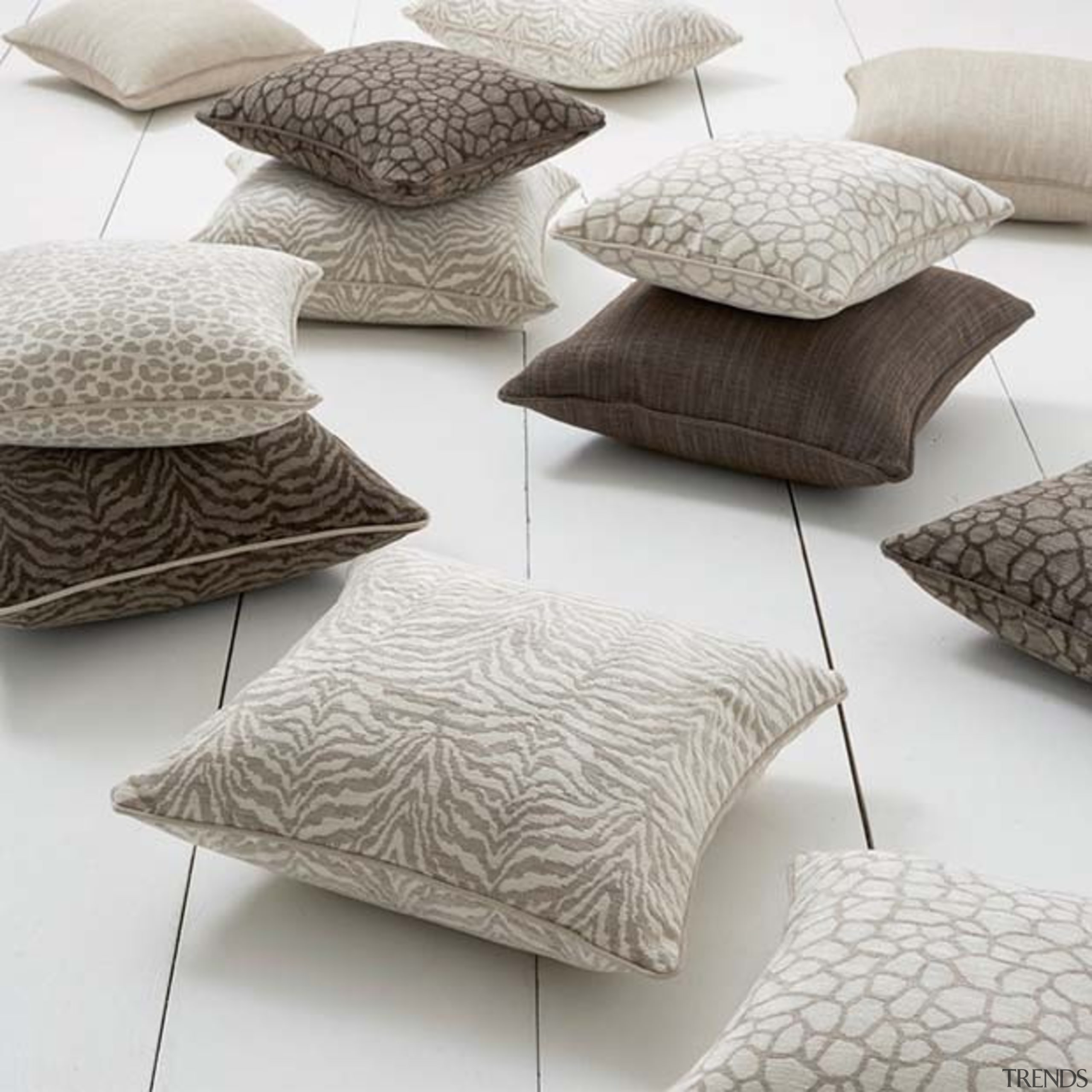 Tanzania 4 - couch | cushion | floor couch, cushion, floor, furniture, pillow, table, throw pillow, white, gray