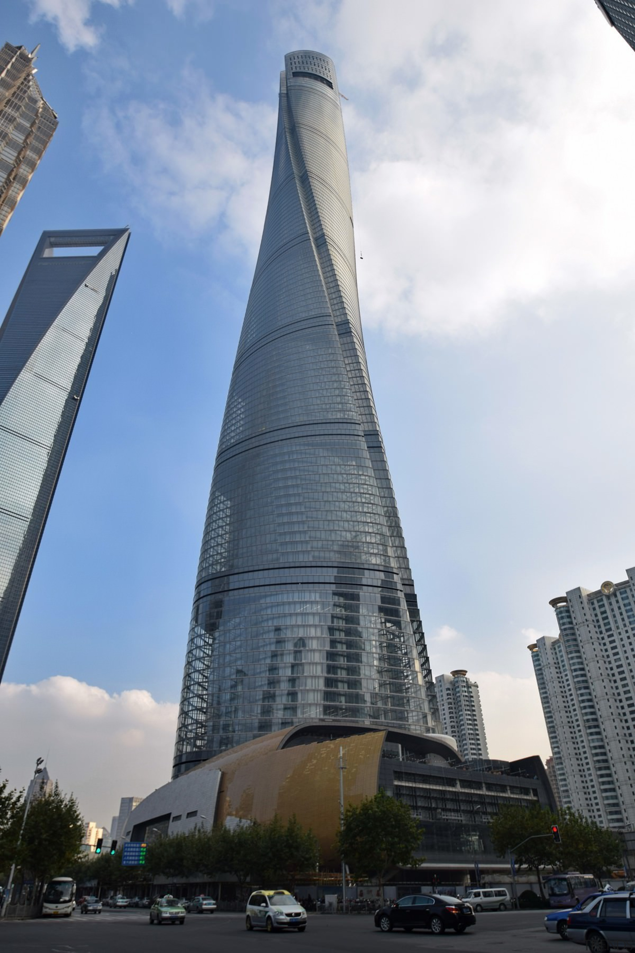 1. Shanghai Tower – 632 m (2,073 ft) architecture, building, city, condominium, corporate headquarters, daytime, headquarters, landmark, metropolis, metropolitan area, sky, skyscraper, tower, tower block, urban area, white