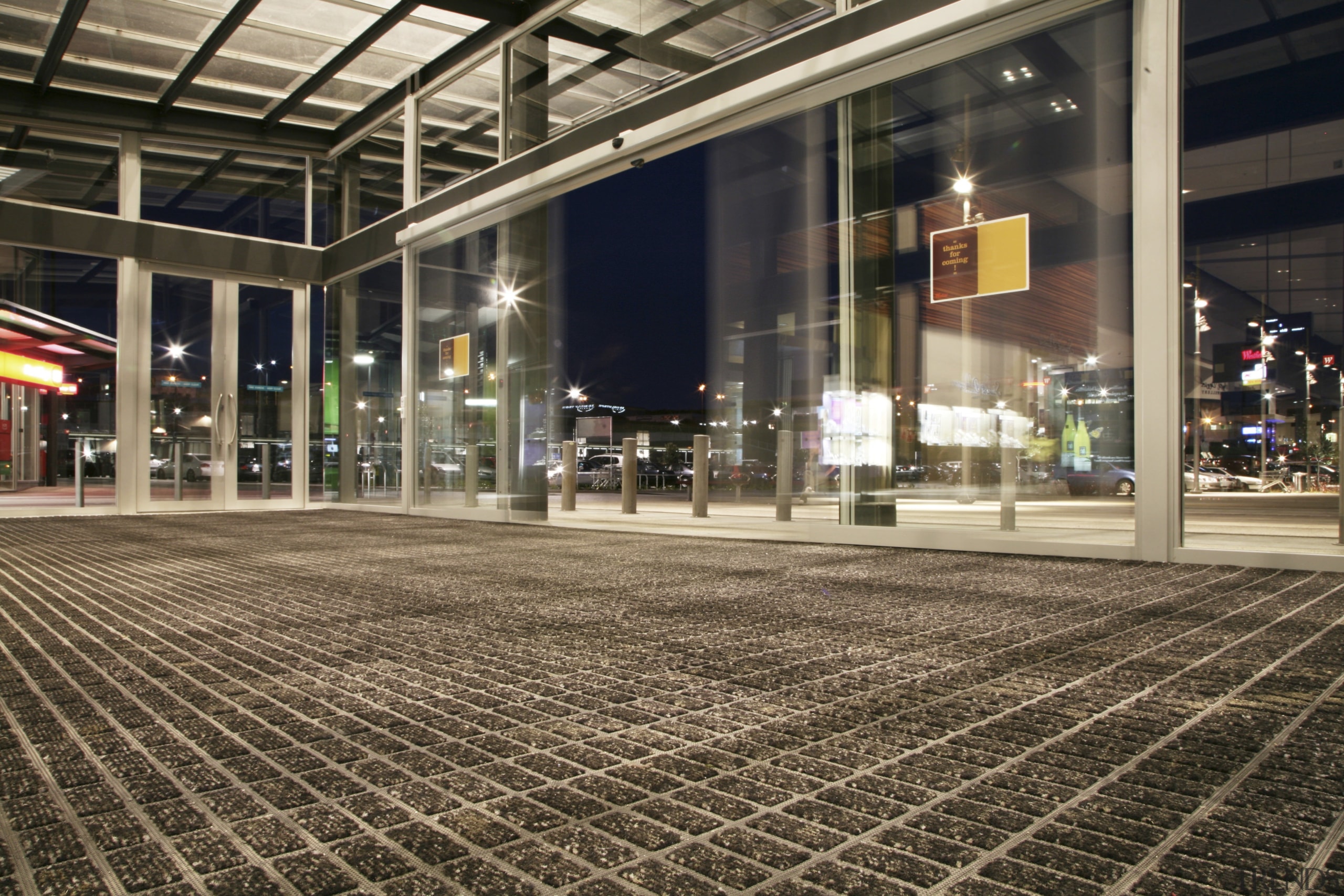 Axis is a new PVC tile matting system architecture, building, city, metropolitan area, structure, train station, brown