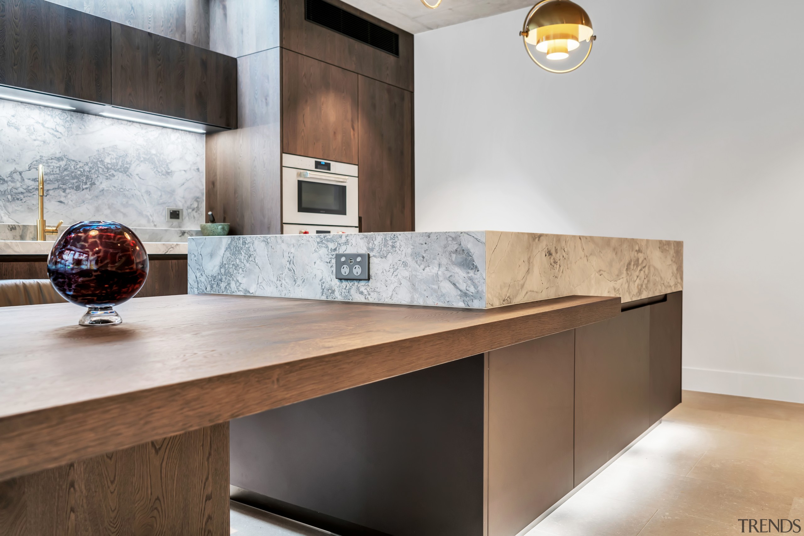 ​​​​​​​This kitchen, by designer Dean Welsh, includes a 