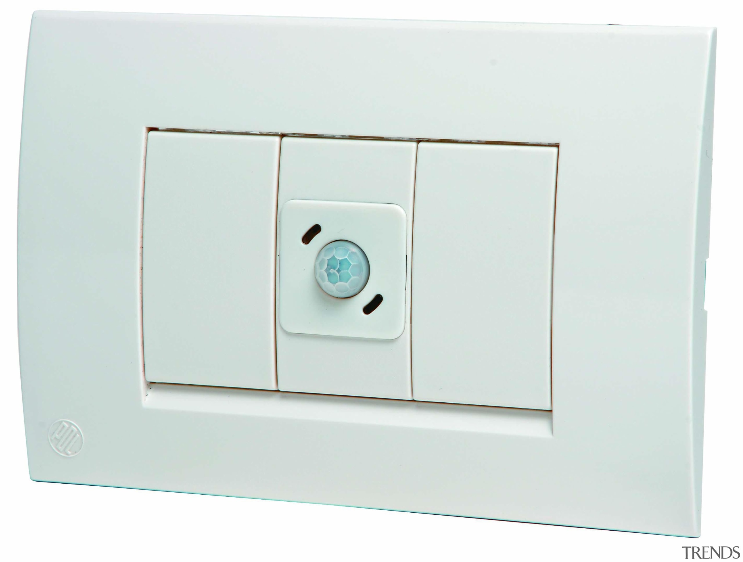 Modena with occupancy sensor - White - Modena light switch, switch, technology, white