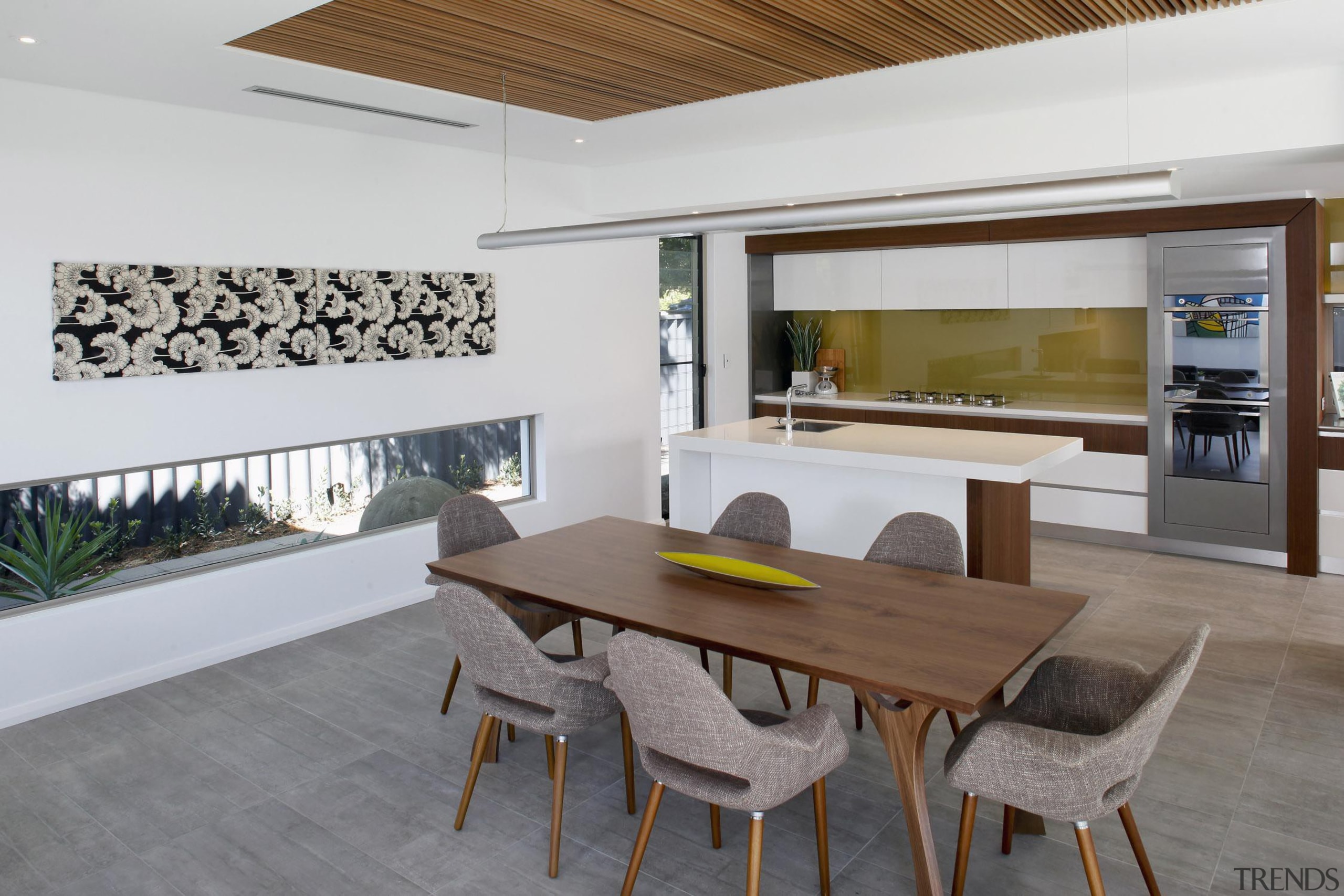 Winner Kitchen Design of the Year 2013 Western architecture, house, interior design, property, real estate, table, window, gray