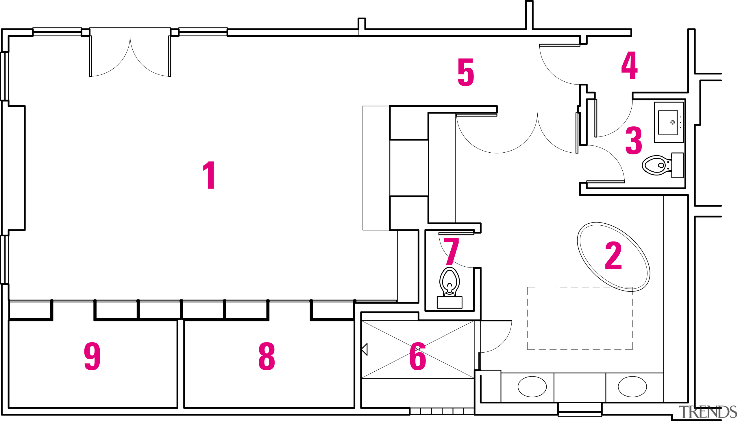 A view of the plans of the home. angle, area, design, diagram, drawing, font, line, product, product design, text, white