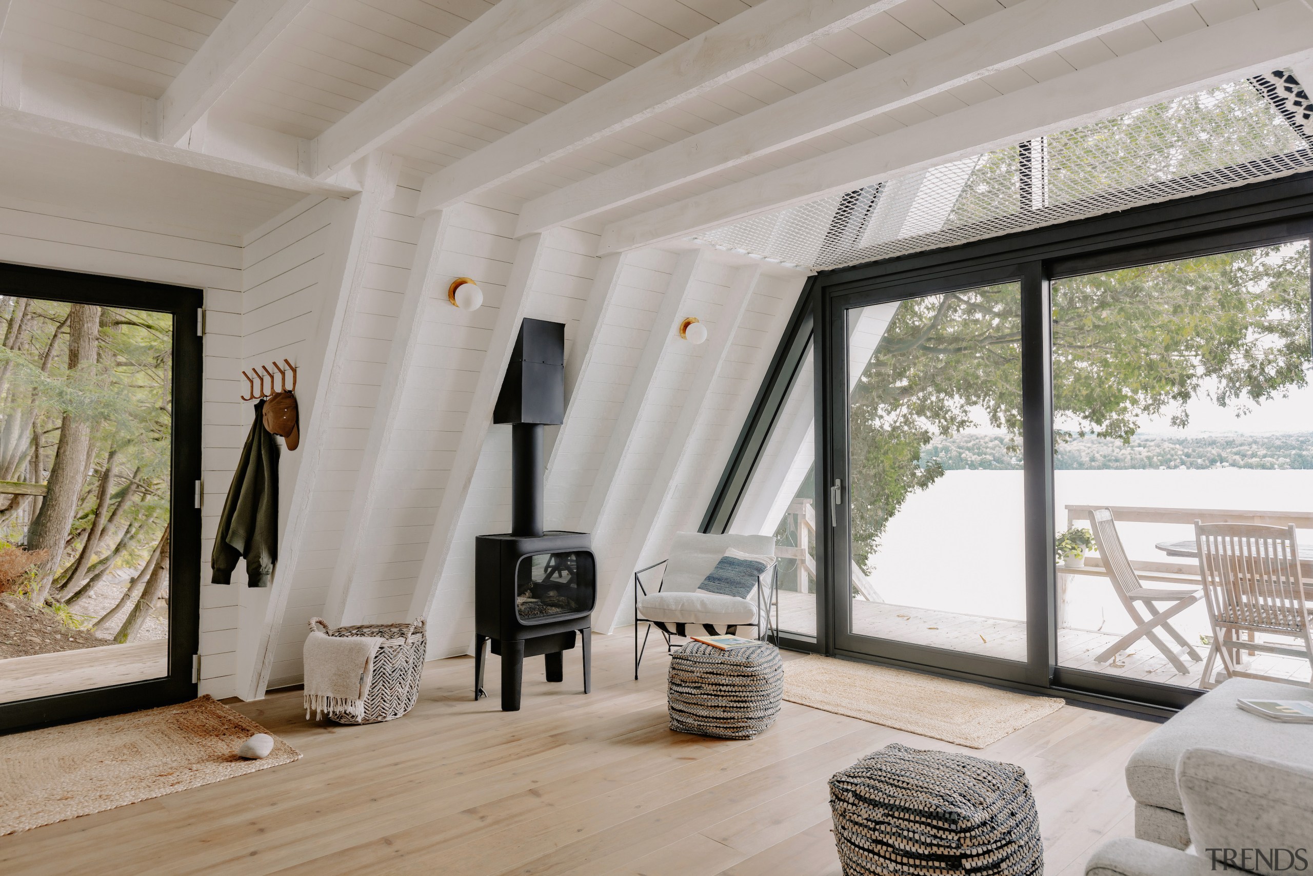 A modern take on the classic wood burner 