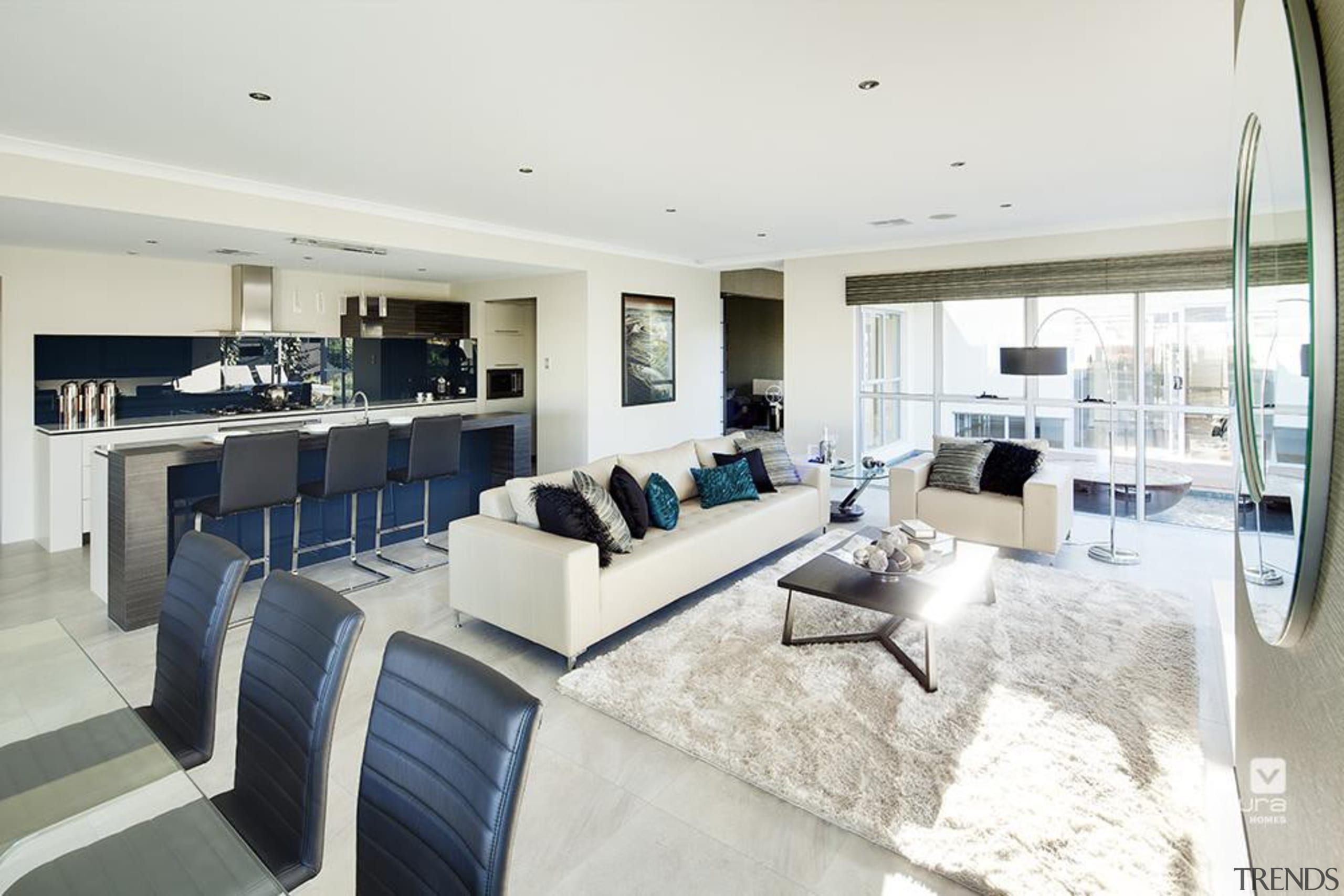 Living Room Design. - The Sentosa Display Home apartment, interior design, living room, penthouse apartment, property, real estate, white