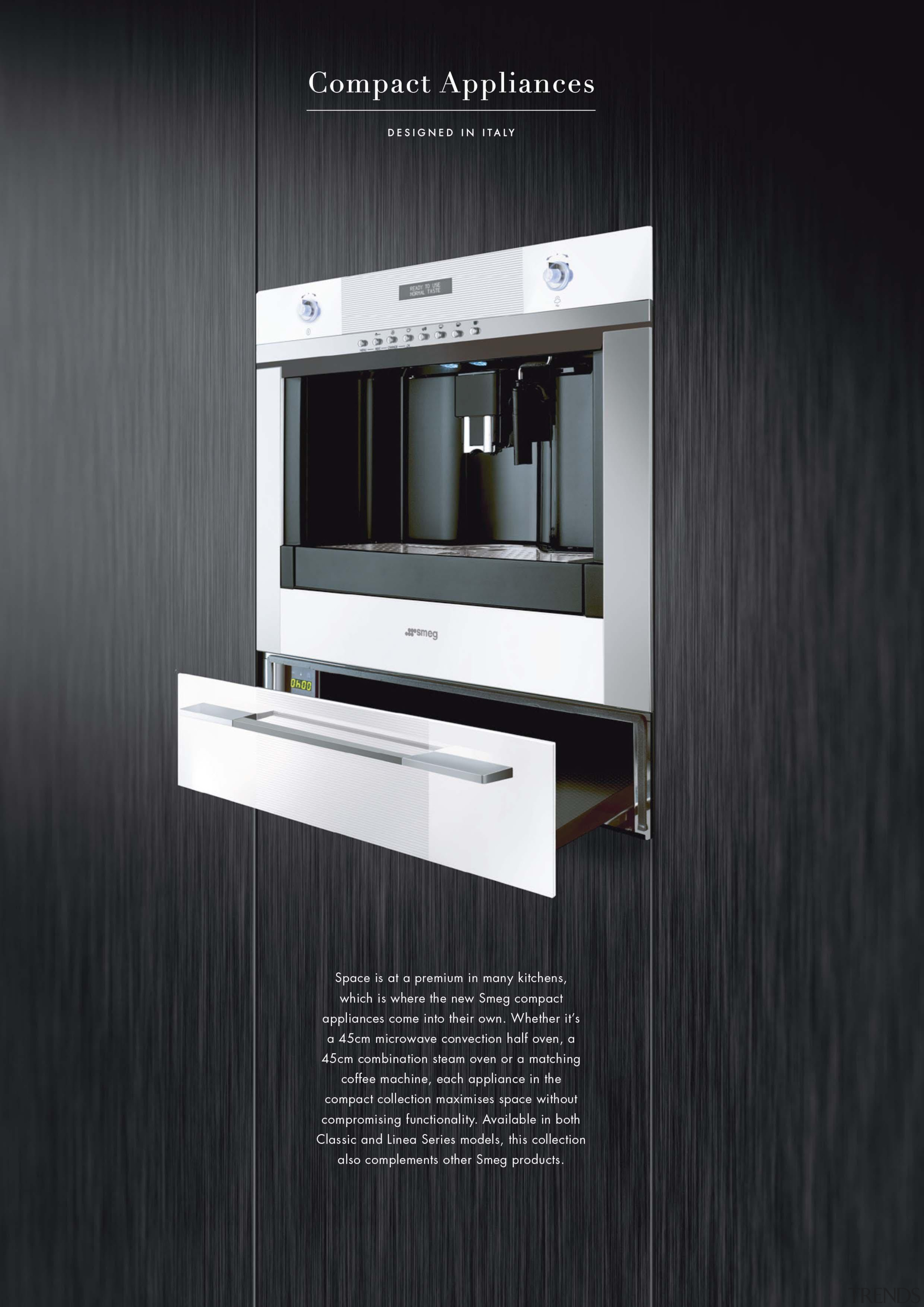 To access our Smeg Compact Appliances brochure please furniture, product, product design, black