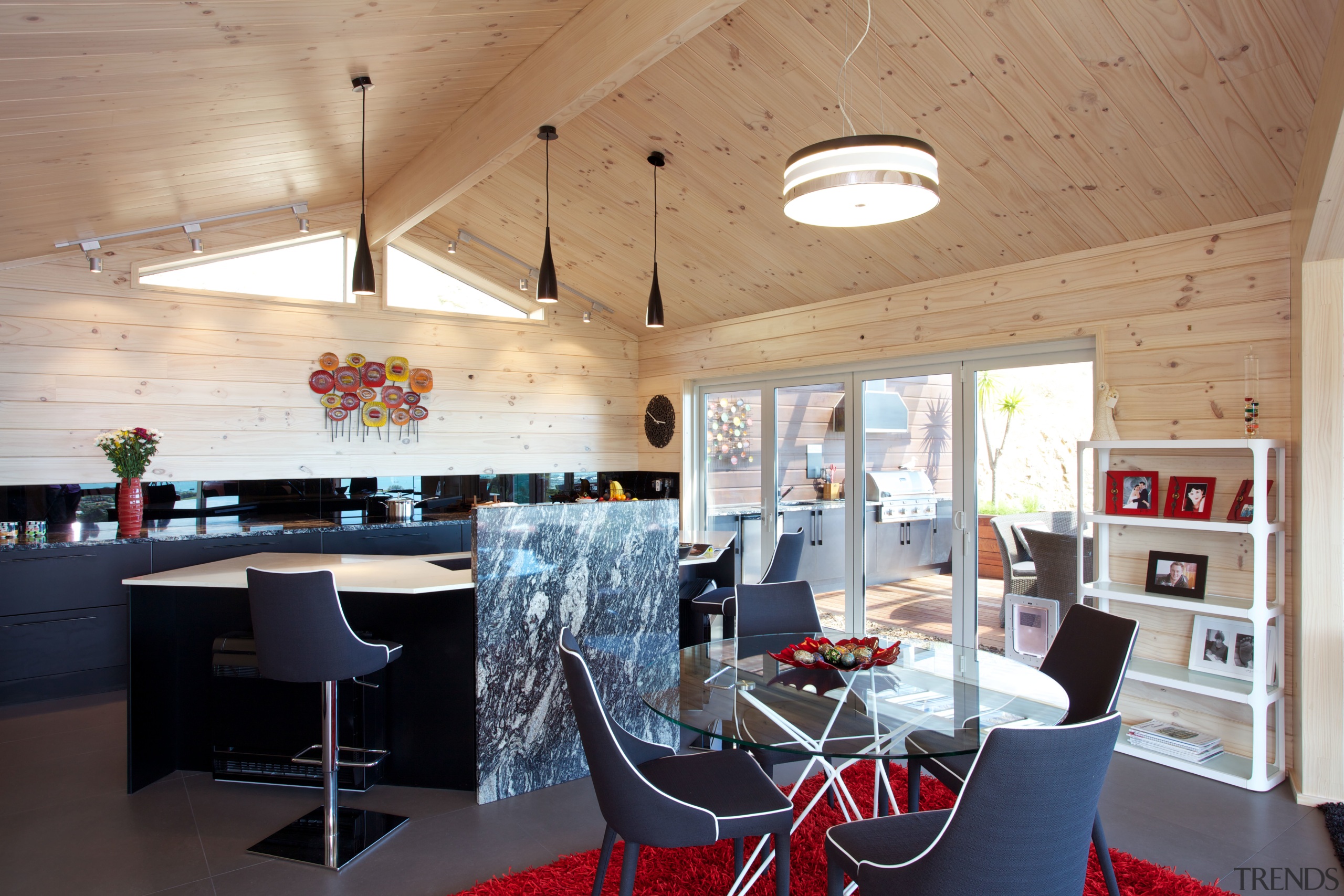 Contemporary Lockwood new home - Contemporary Lockwood new architecture, ceiling, countertop, dining room, house, interior design, kitchen, real estate, room, table