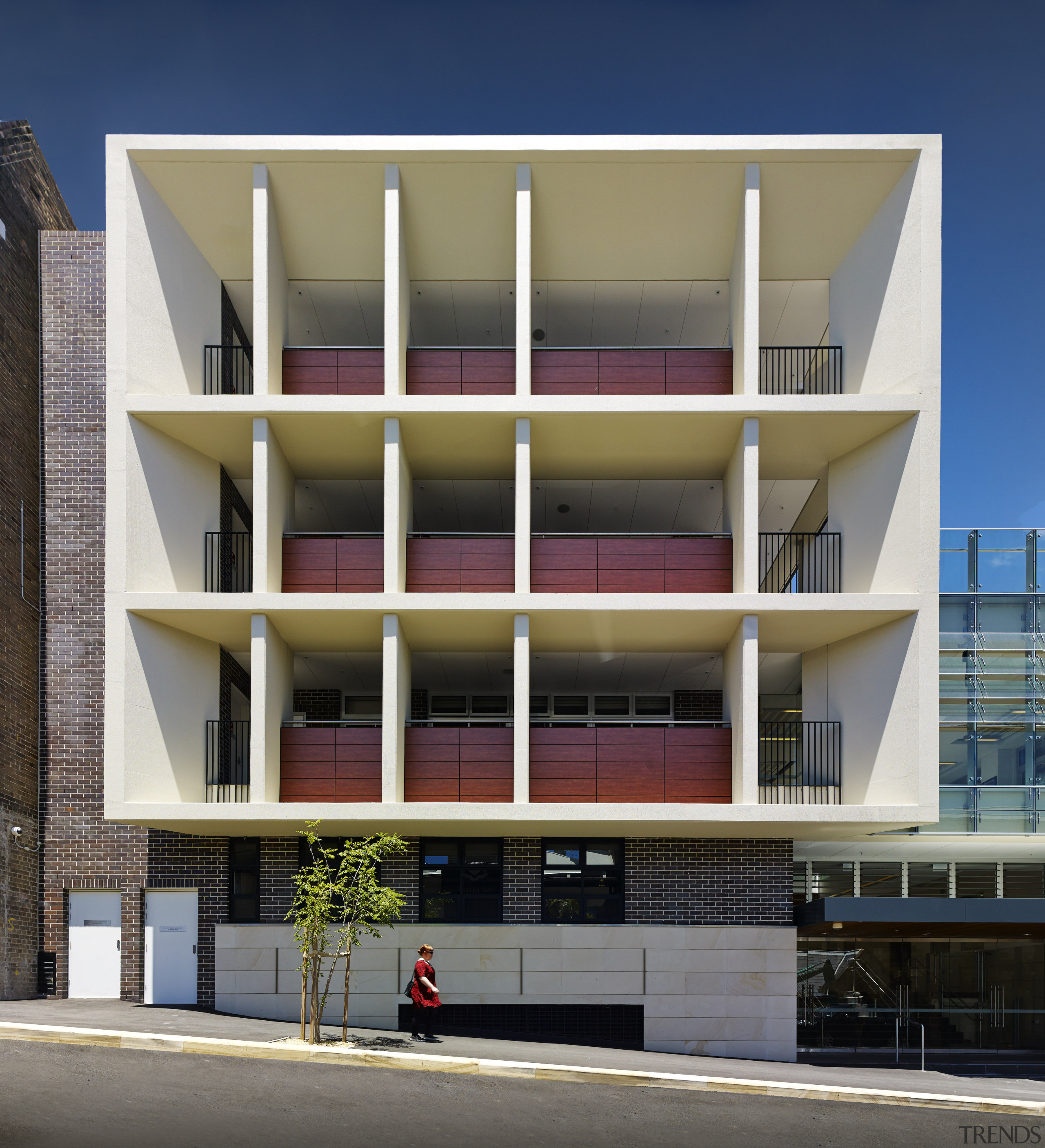 The new Joan Freeman Science Art and Technology apartment, architecture, building, commercial building, condominium, corporate headquarters, elevation, facade, metropolitan area, mixed use, real estate, residential area, window